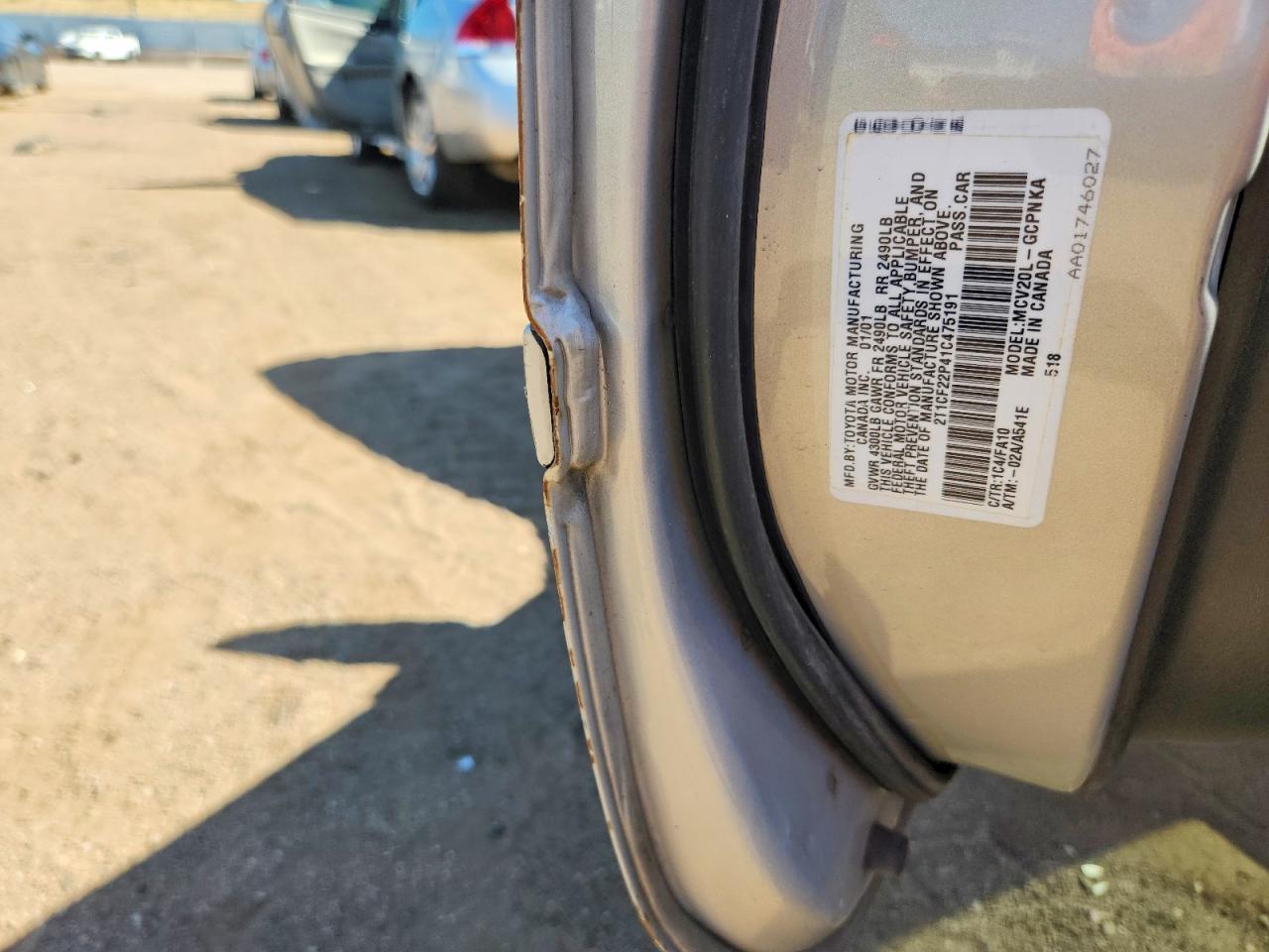 2001 Toyota Camry Solara Se V6 Silver vin: 2T1CF22P41C475191