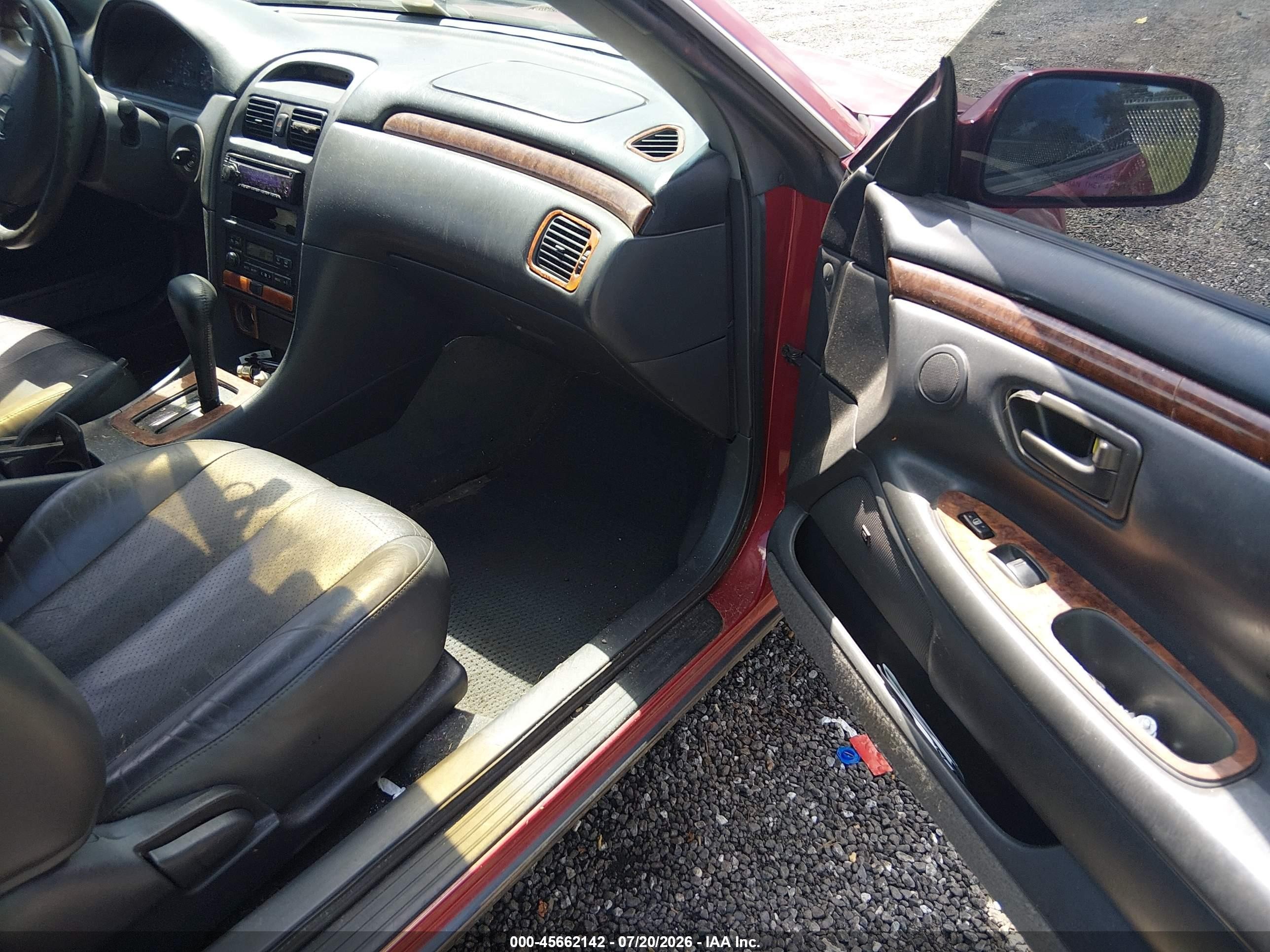 2001 Toyota Camry Solara Sle V6 Red vin: 2T1CF22P41C479791