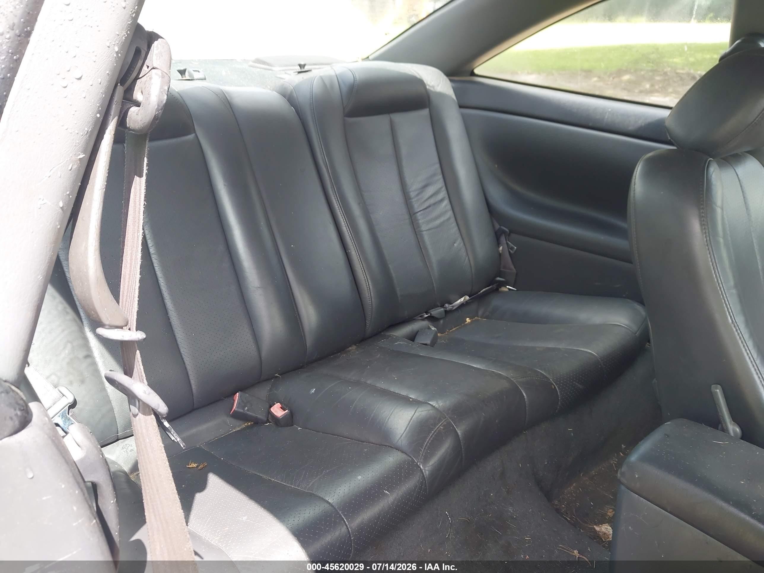 2001 Toyota Camry Solara Sle V6 White vin: 2T1CF22P41C496977