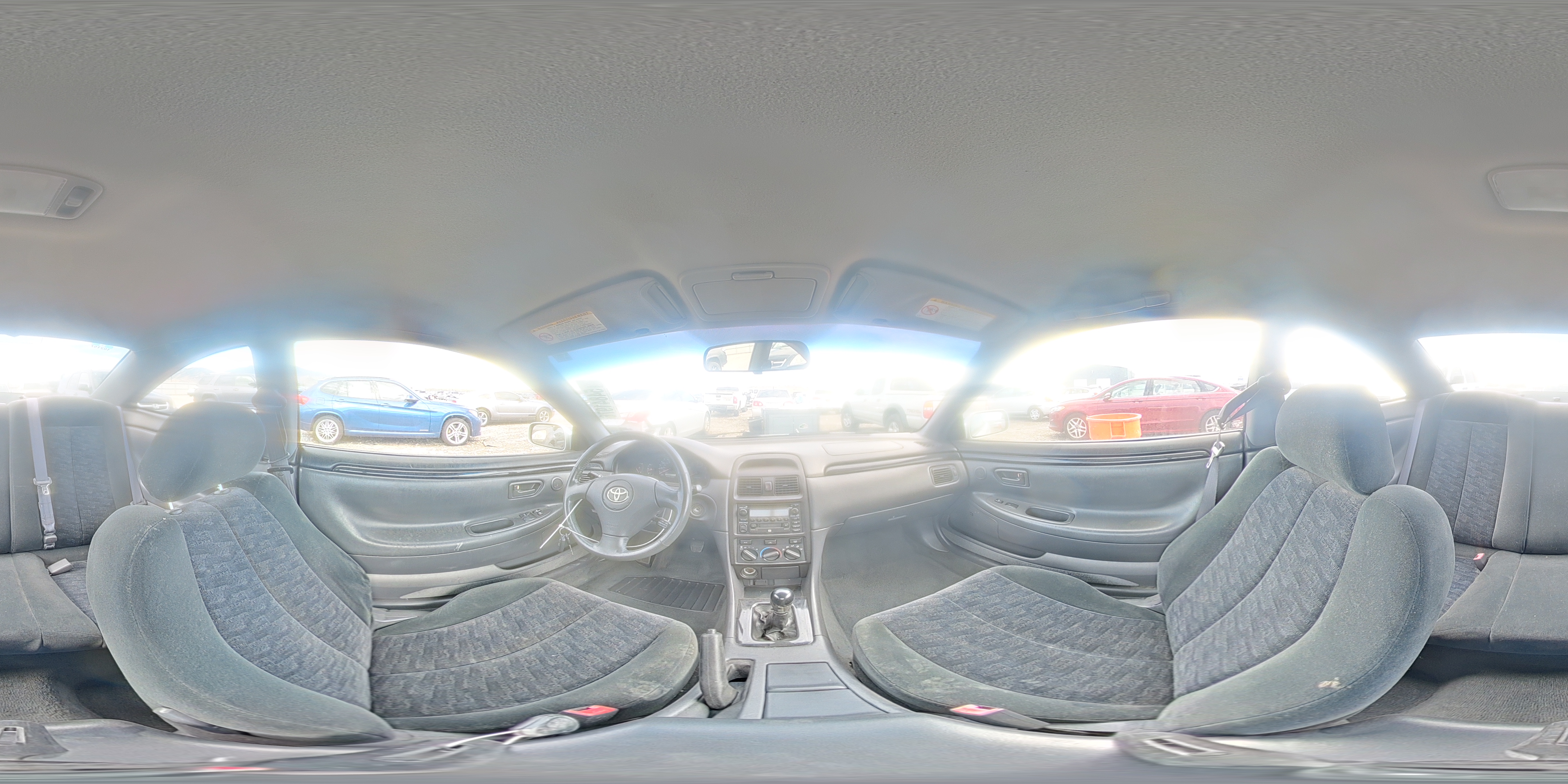2002 Toyota Camry Solara Se V6 Silver vin: 2T1CF22P42C593386