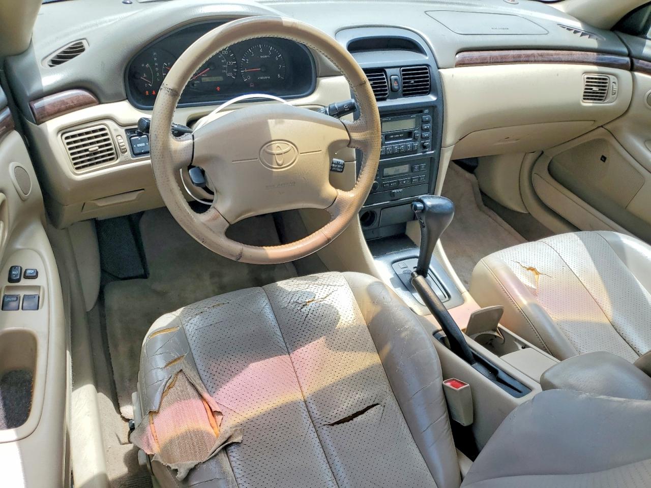 1999 Toyota Camry Solara Sle V6 White vin: 2T1CF22P4XC225071