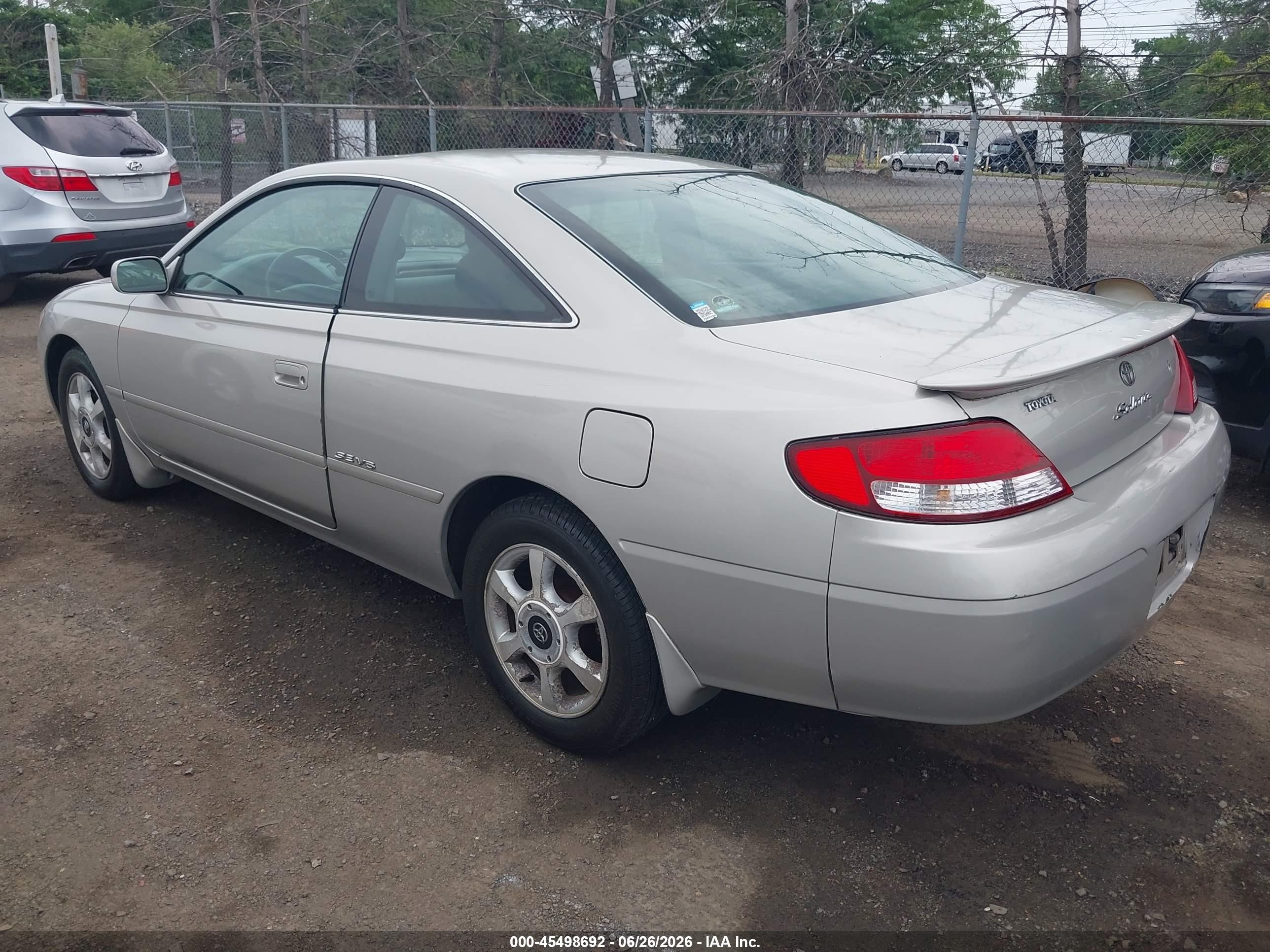2000 Toyota Camry Solara Se V6 Tan vin: 2T1CF22P4YC277382