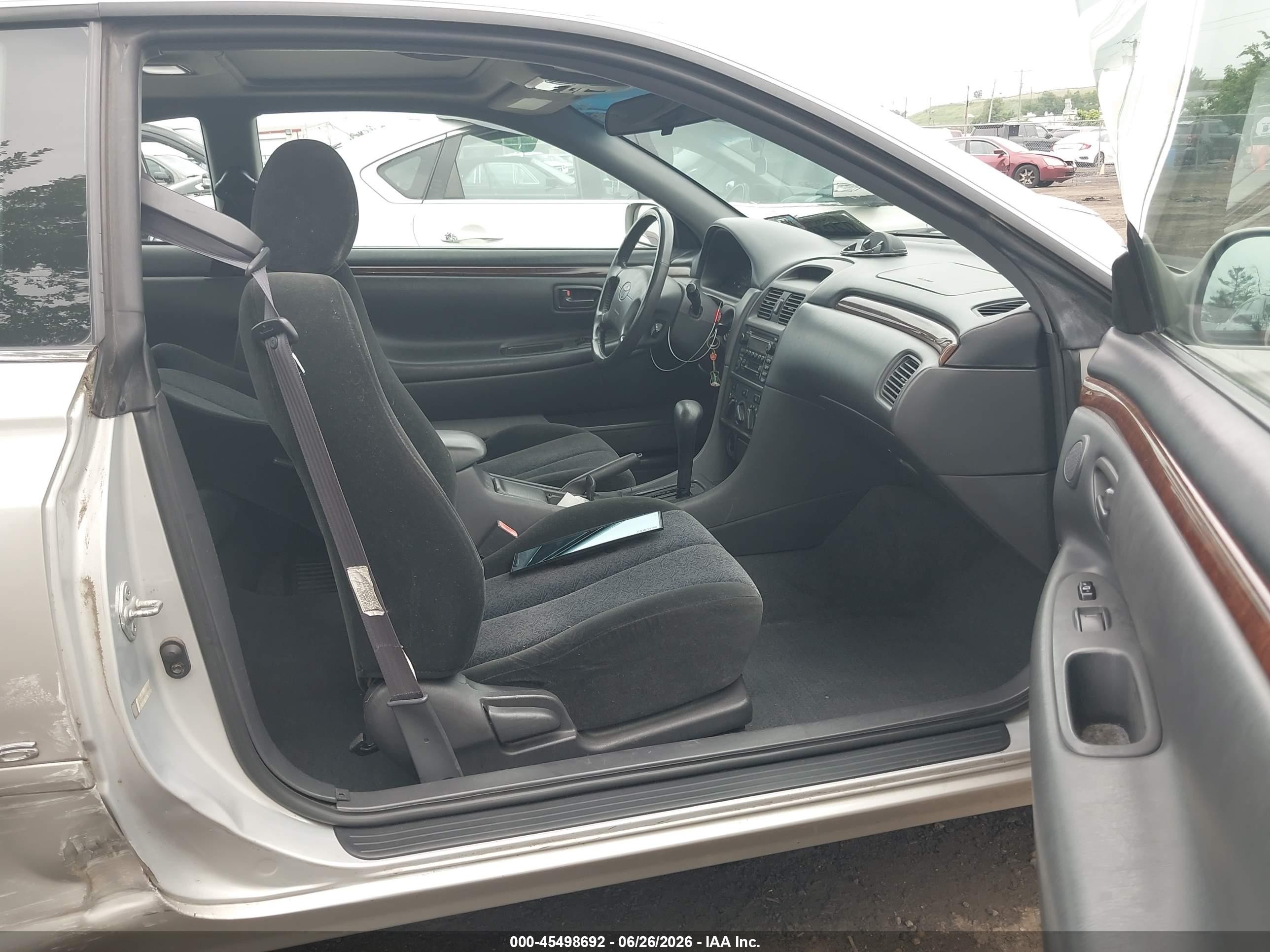 2000 Toyota Camry Solara Se V6 Tan vin: 2T1CF22P4YC277382