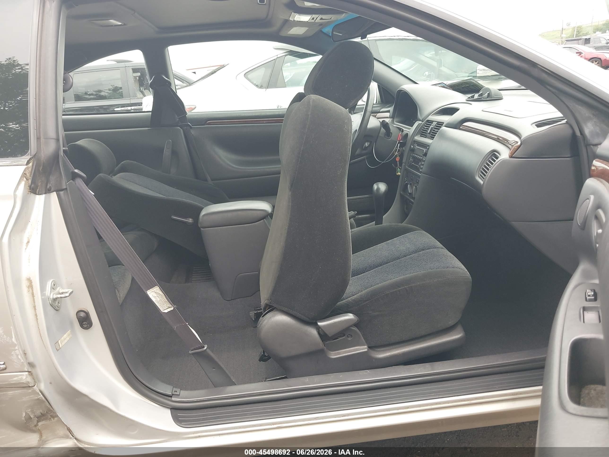 2000 Toyota Camry Solara Se V6 Tan vin: 2T1CF22P4YC277382