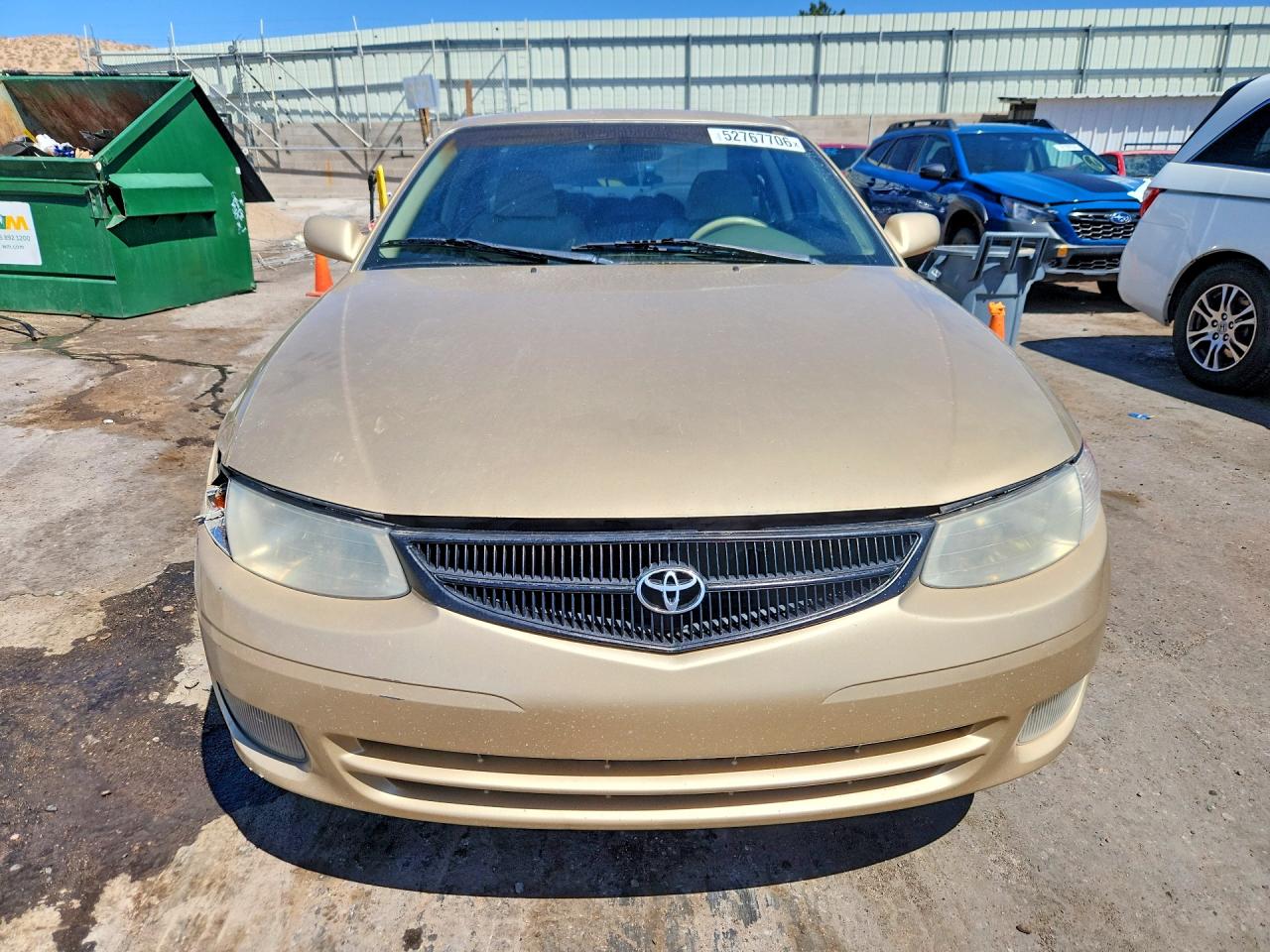 2000 Toyota Camry Solara Se V6 Gold vin: 2T1CF22P4YC416765