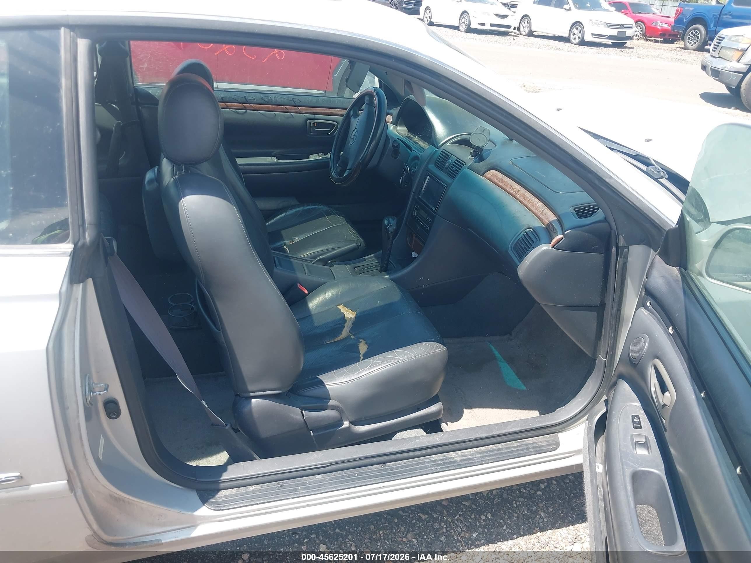 2001 Toyota Camry Solara Sle V6 Серый vin: 2T1CF22P51C453118