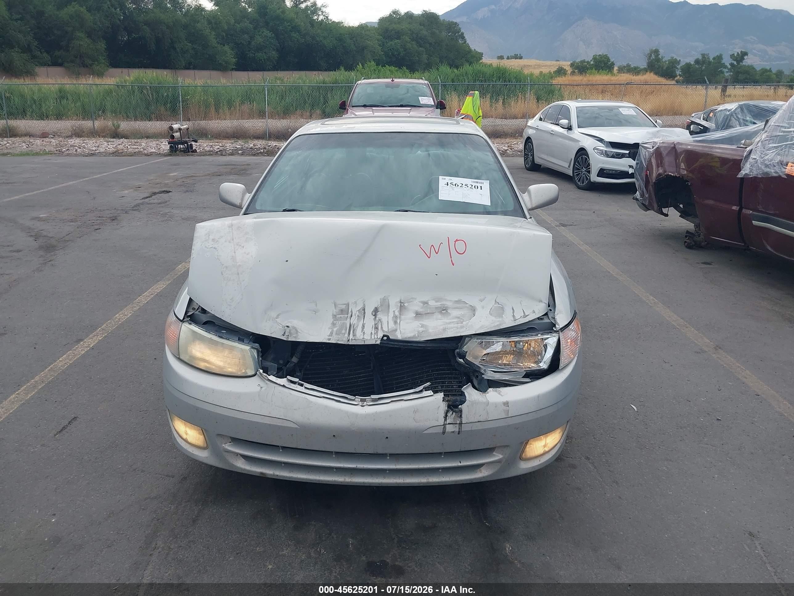 2001 Toyota Camry Solara Sle V6 Серый vin: 2T1CF22P51C453118