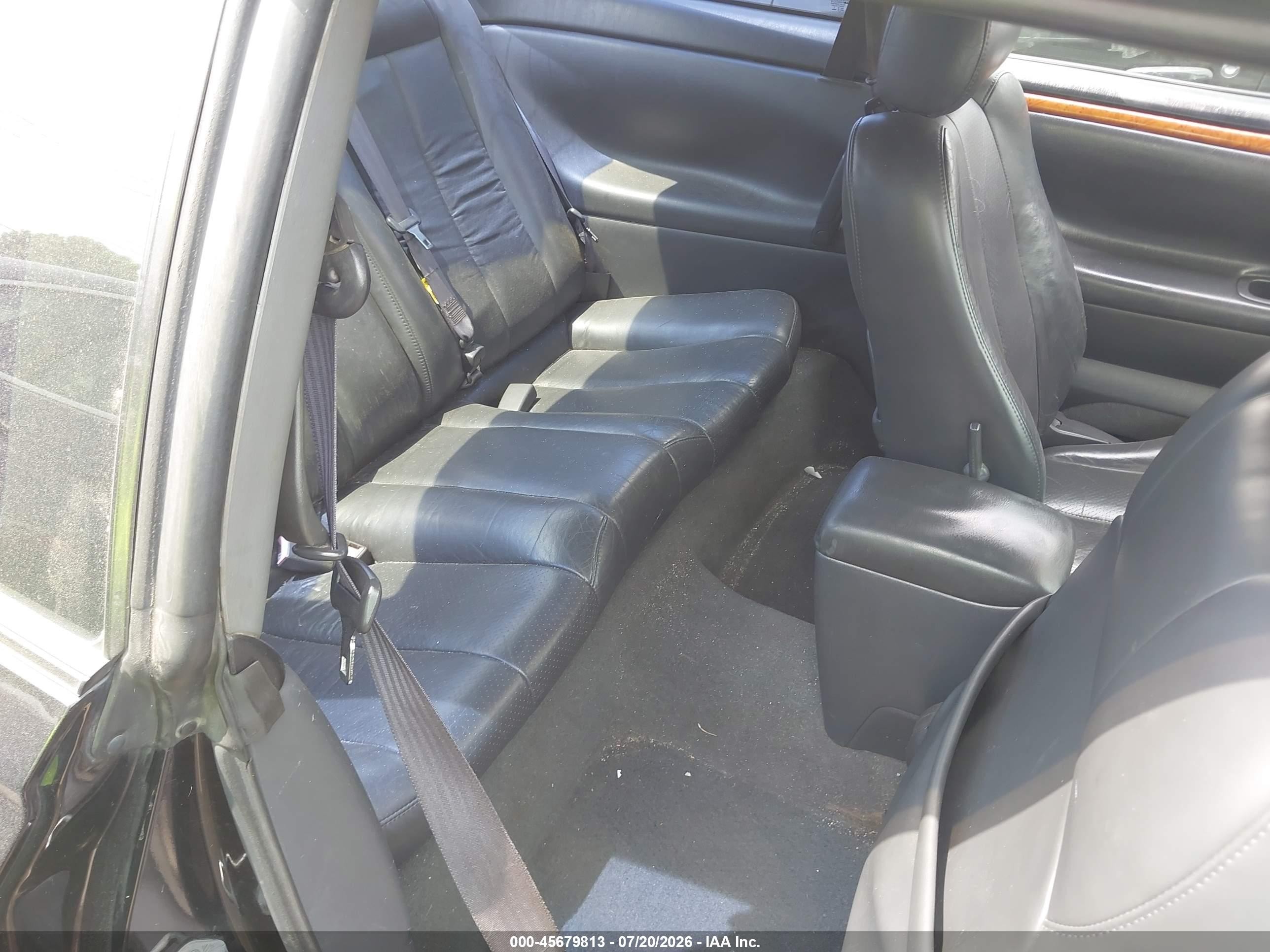 2002 Toyota Camry Solara Sle Black vin: 2T1CF22P52C595714
