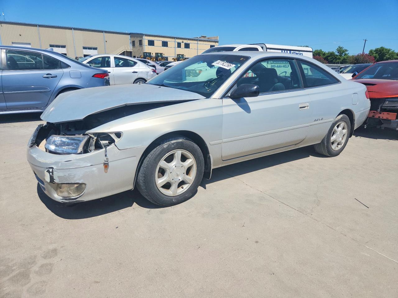 1999 Toyota Camry Solara Se V6 Серебряный vin: 2T1CF22P6XC176004