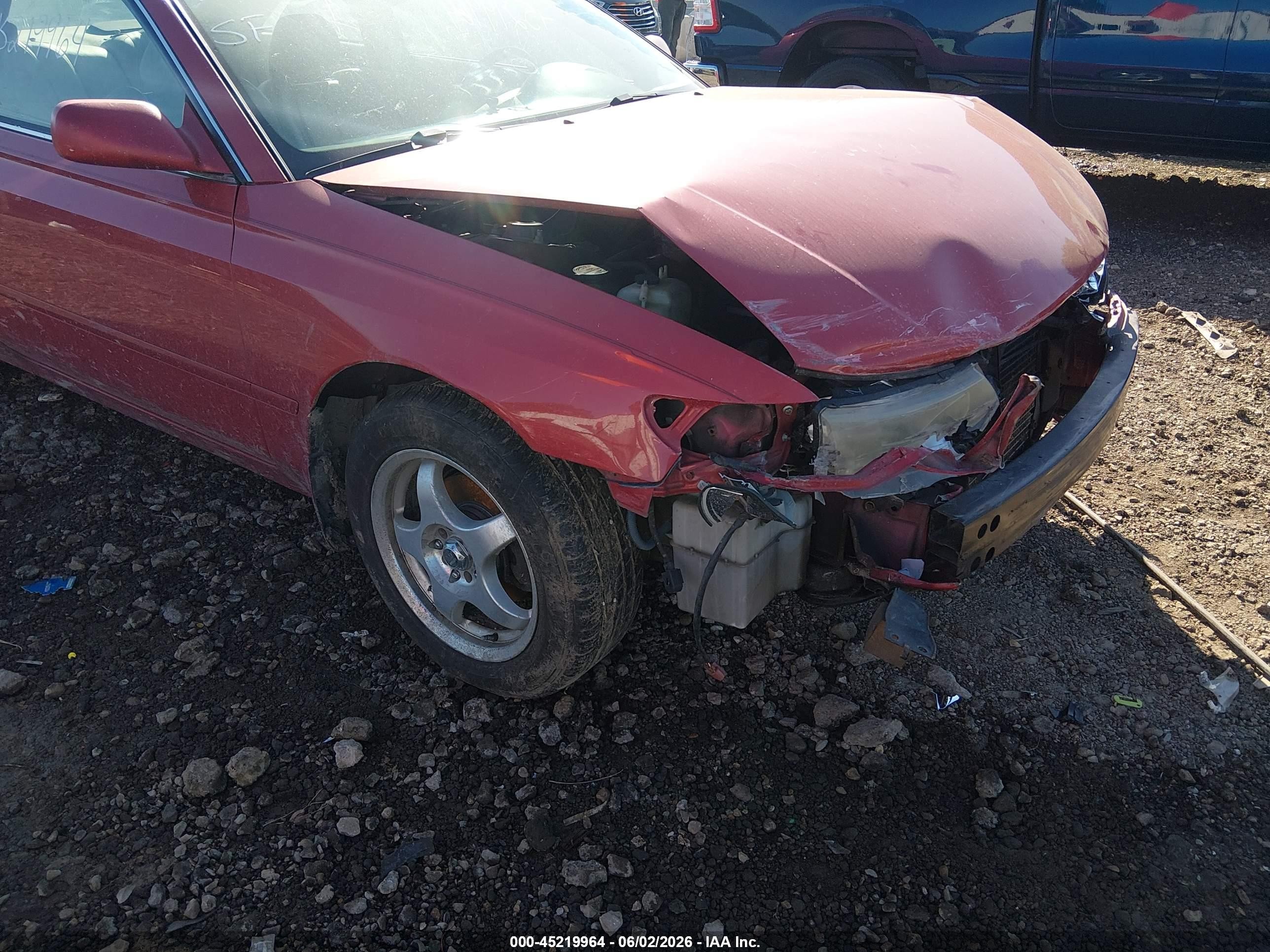 2003 Toyota Camry Solara Sle V6 Красный vin: 2T1CF22P73C608206