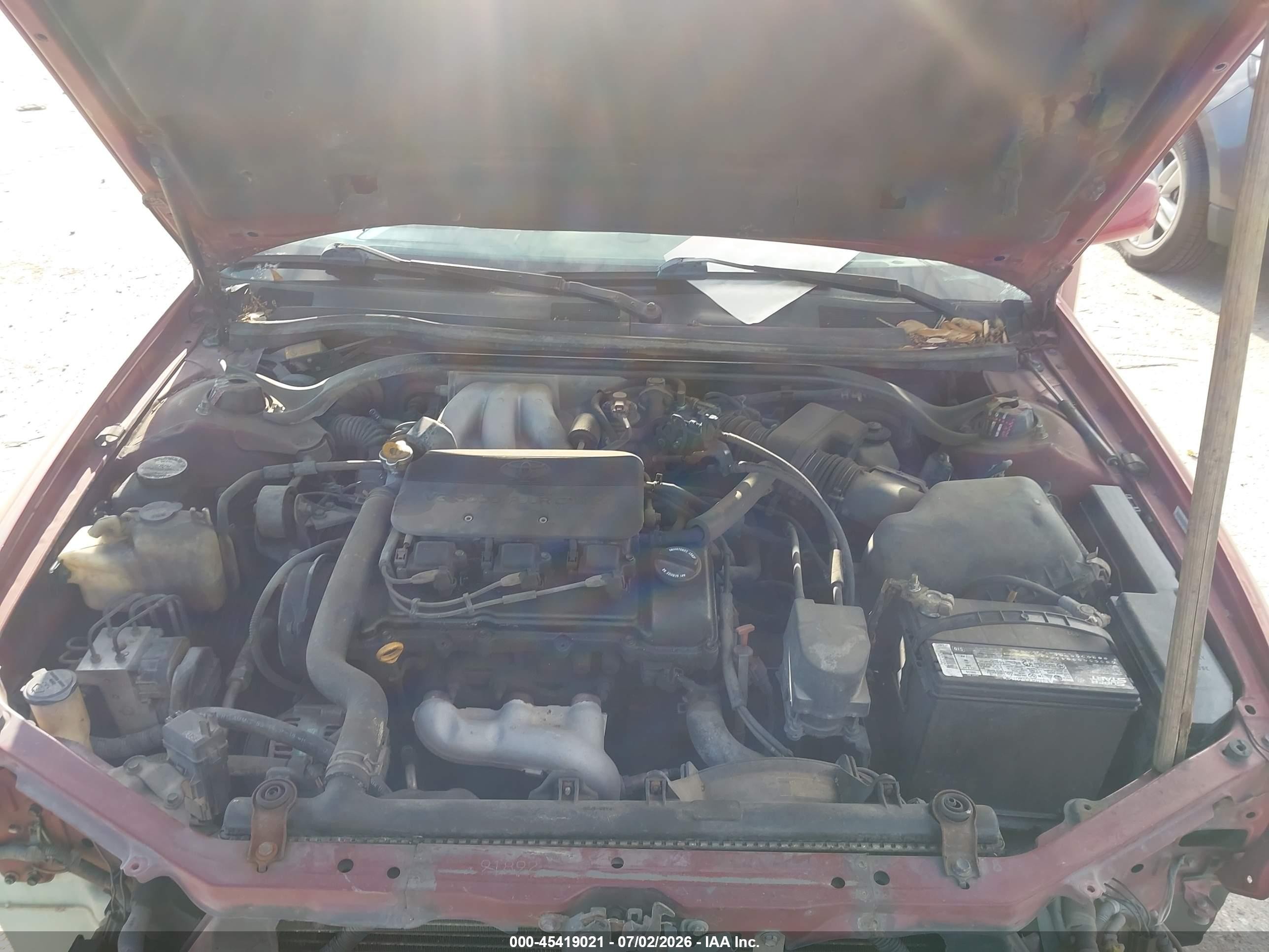 1999 Toyota Camry Solara Sle Красный vin: 2T1CF22P7XC139186