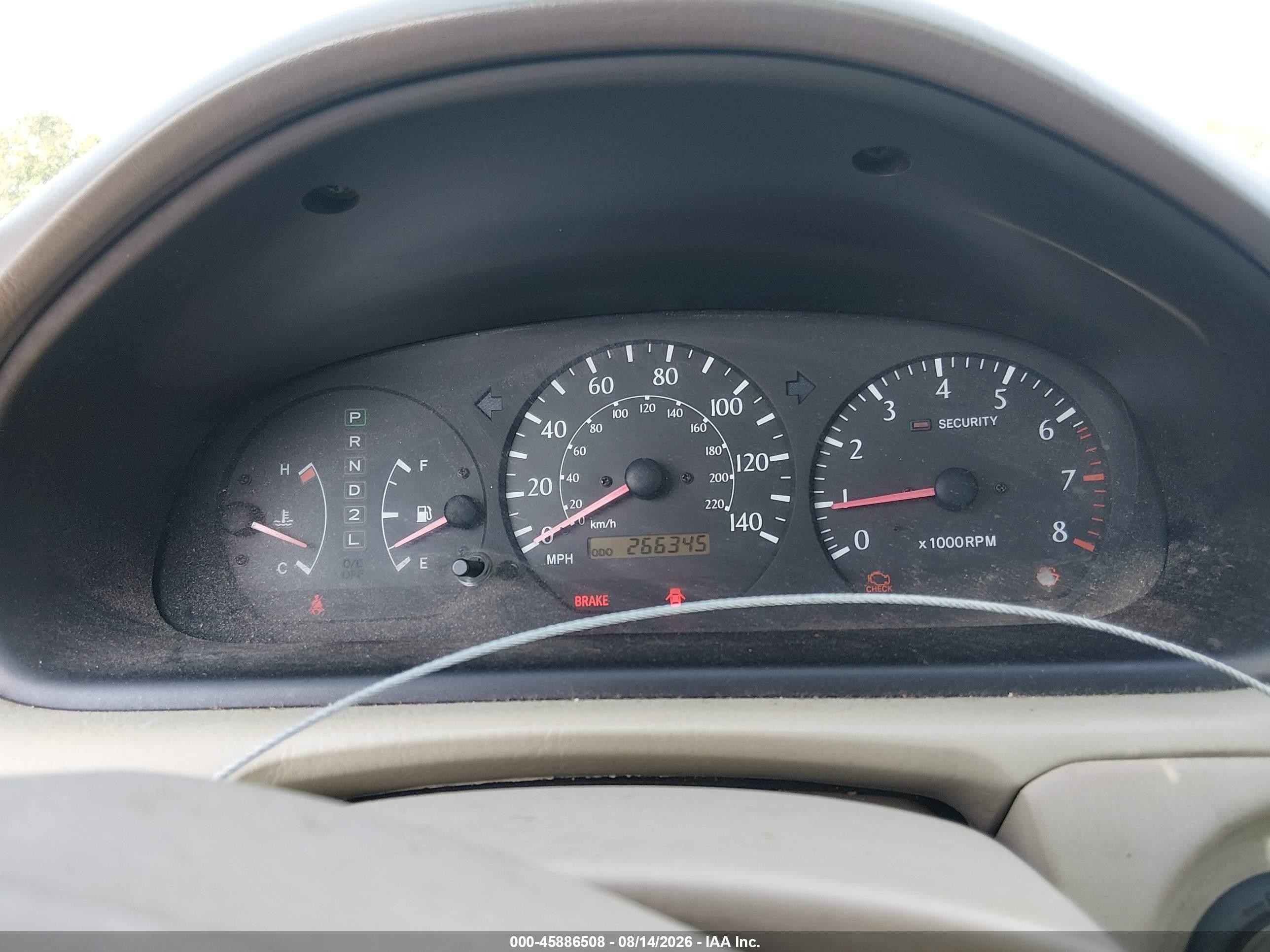 1999 Toyota Camry Solara Sle Gold vin: 2T1CF22P7XC243337