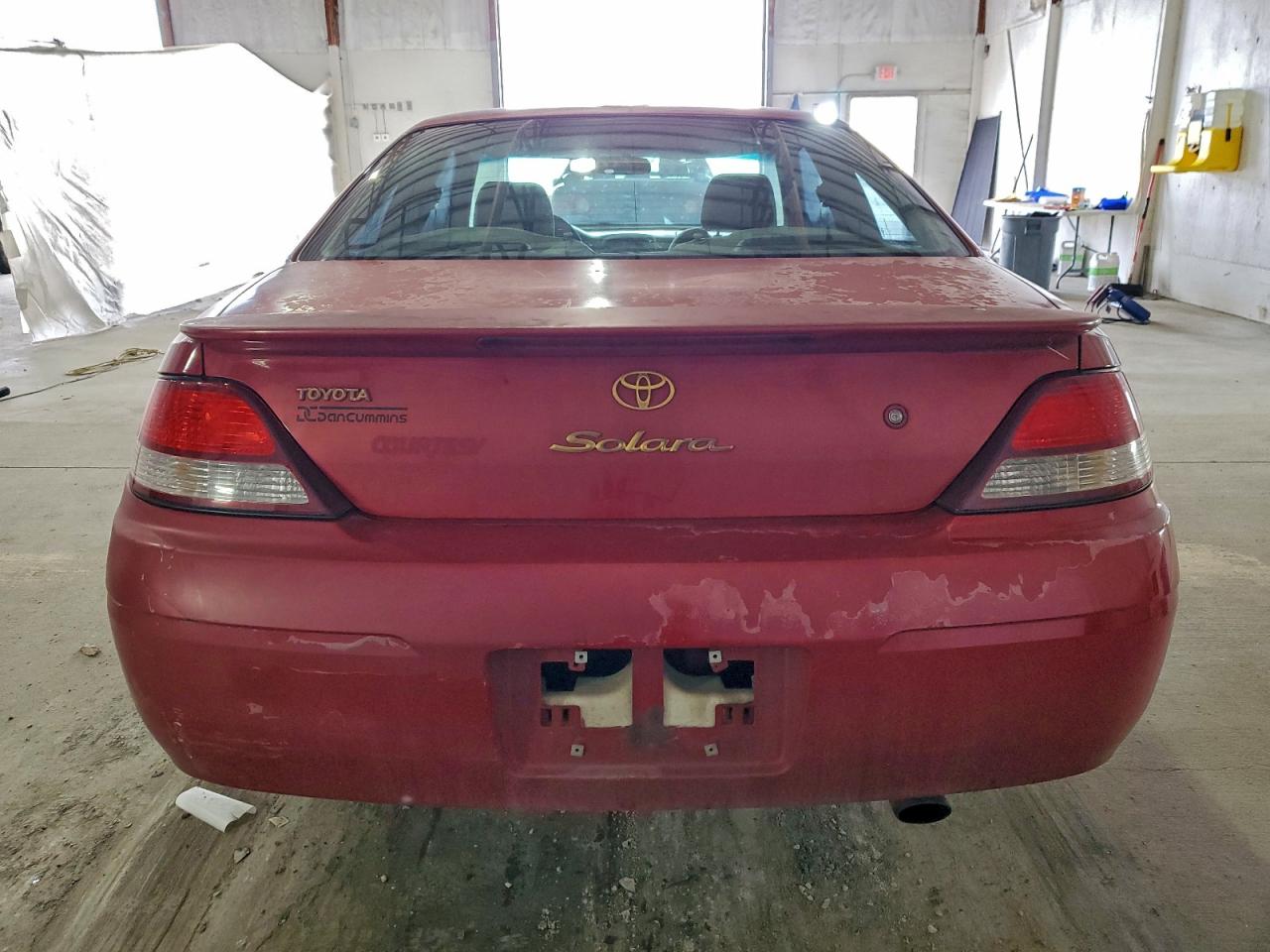 2000 Toyota Camry Solara Se Red vin: 2T1CF22P7YC281457