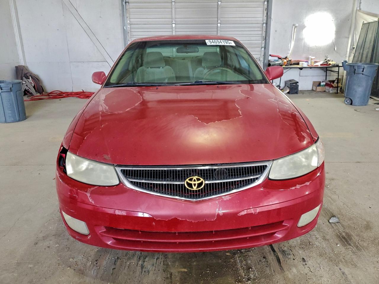 2000 Toyota Camry Solara Se Red vin: 2T1CF22P7YC281457