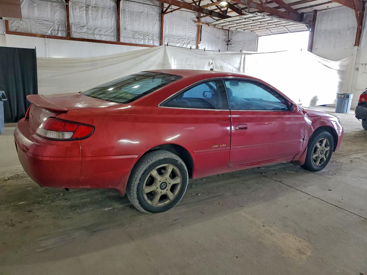 2000 Toyota Camry Solara Se Red vin: 2T1CF22P7YC281457