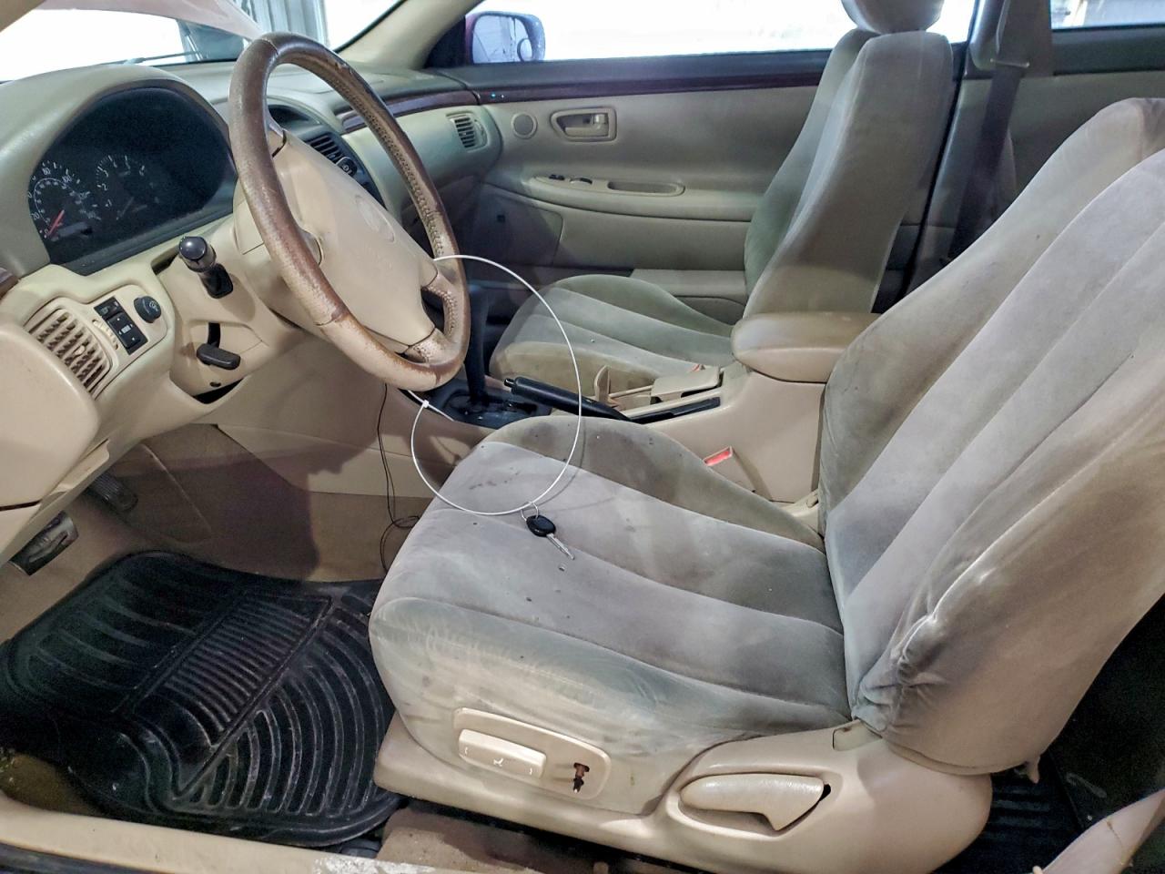 2000 Toyota Camry Solara Se Red vin: 2T1CF22P7YC281457