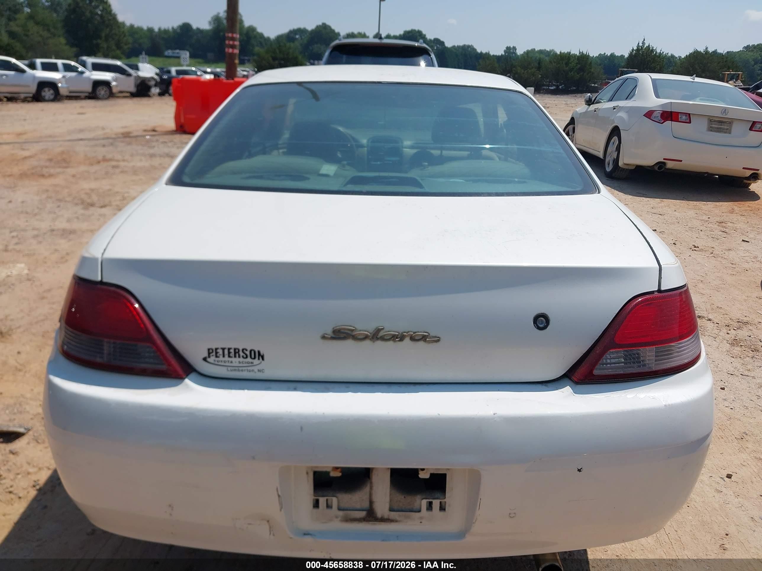1999 Toyota Camry Solara Se V6 Белый vin: 2T1CF22P8XC141674