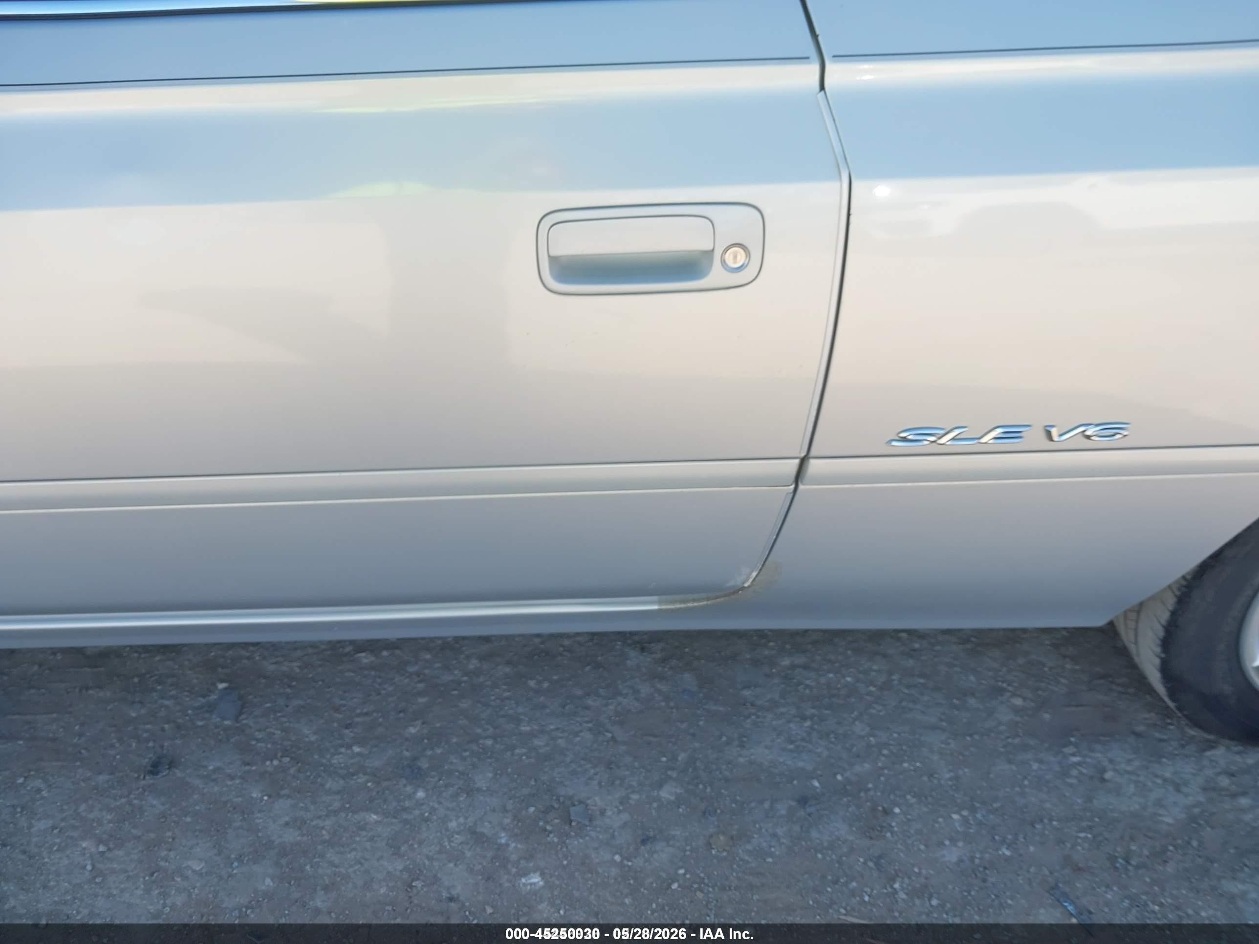 2000 Toyota Camry Solara Sle V6 Silver vin: 2T1CF22P8YC313414