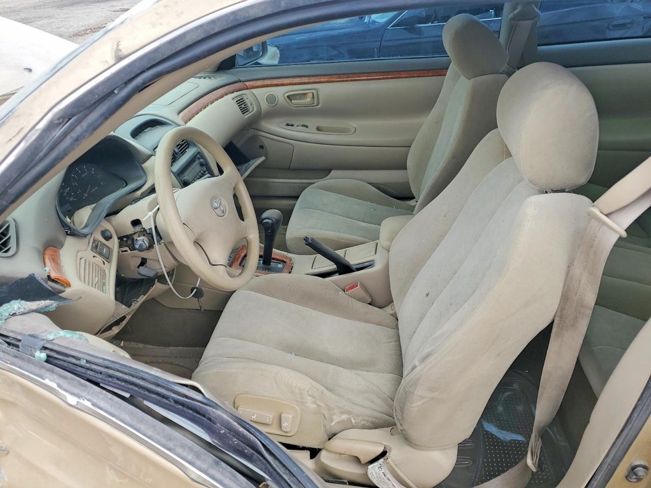 2002 Toyota Camry Solara Se Tan vin: 2T1CF22P92C591939