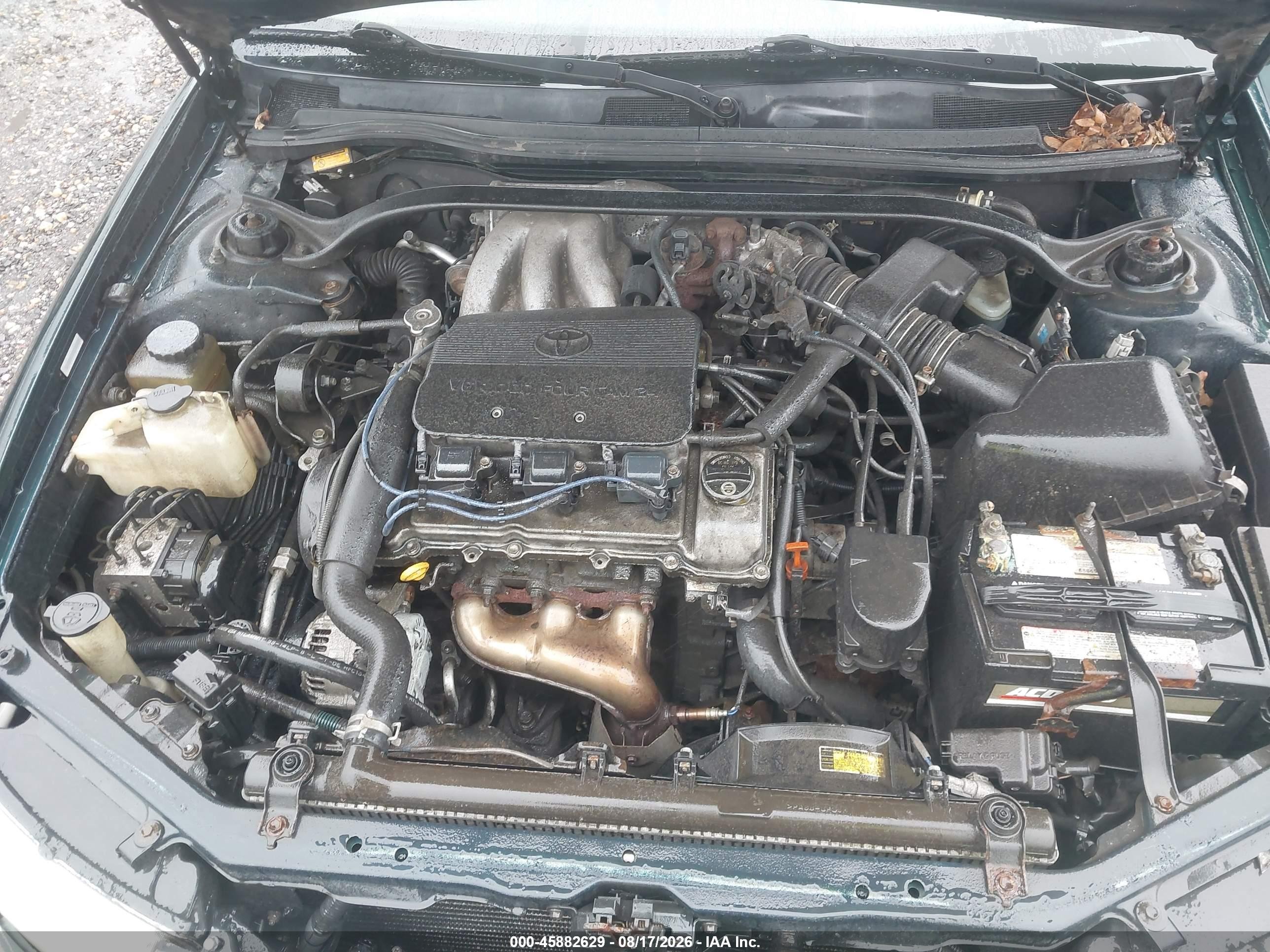 1999 Toyota Camry Solara Se V6 Green vin: 2T1CF22P9XC181679