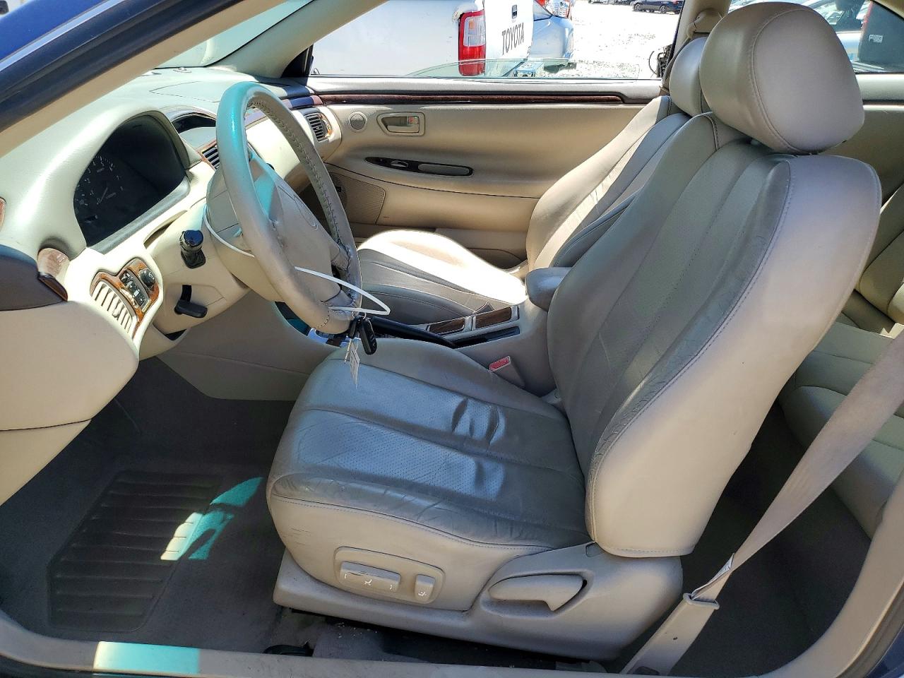 1999 Toyota Camry Solara Sle V6 Blue vin: 2T1CF22P9XC193069