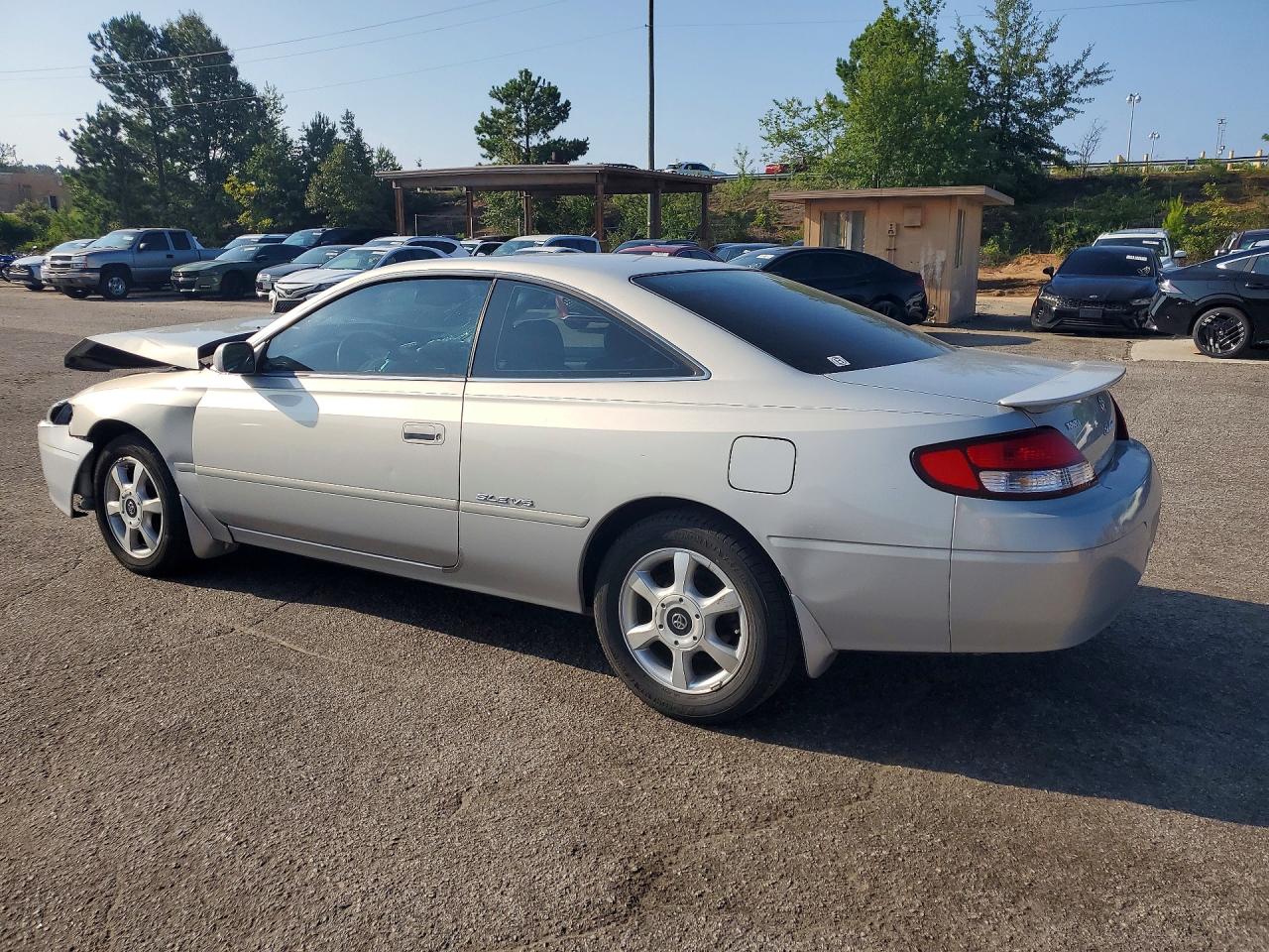 2000 Toyota Camry Solara Sle V6 Silver vin: 2T1CF22P9YC309159