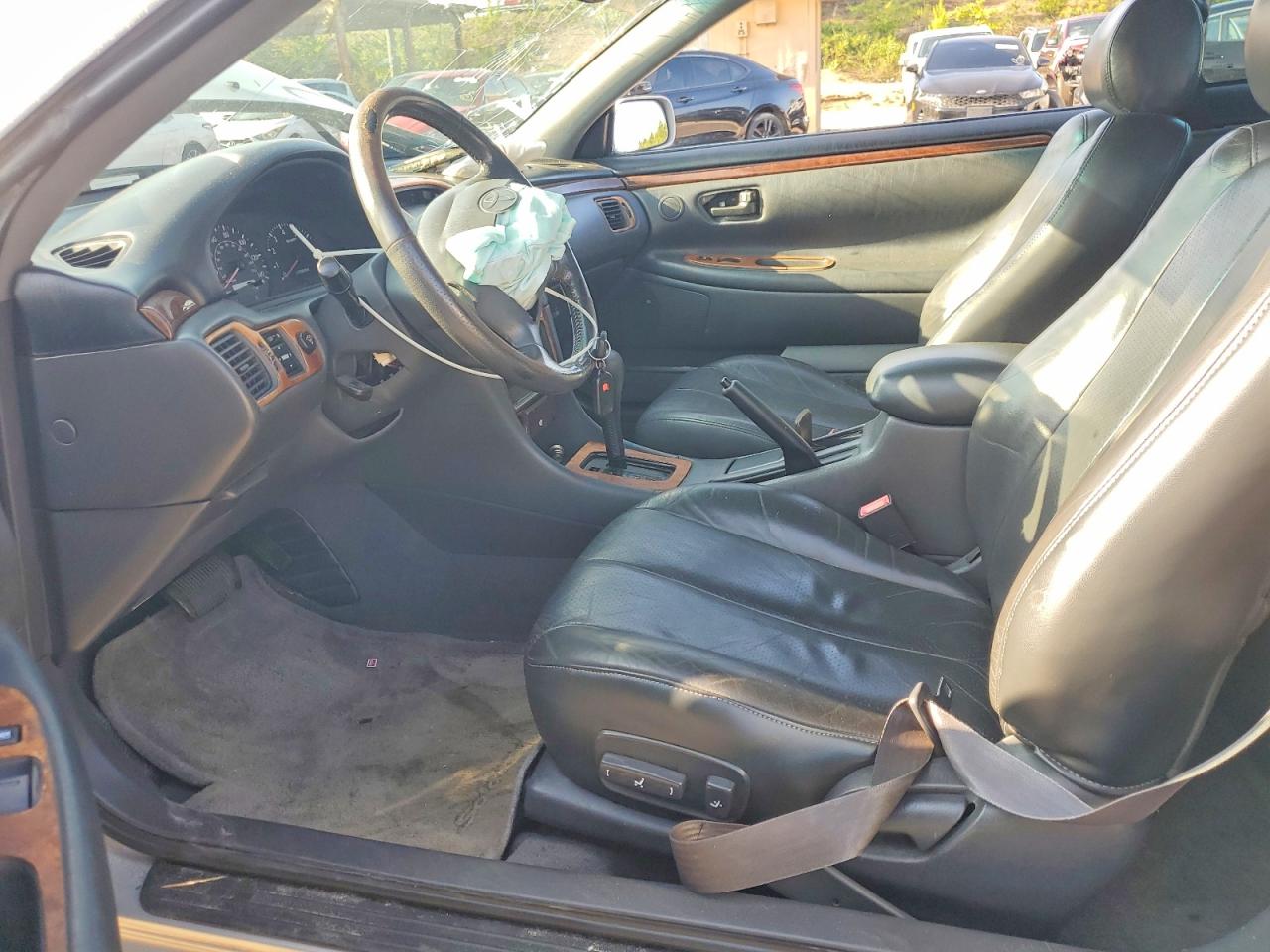 2000 Toyota Camry Solara Sle V6 Silver vin: 2T1CF22P9YC309159