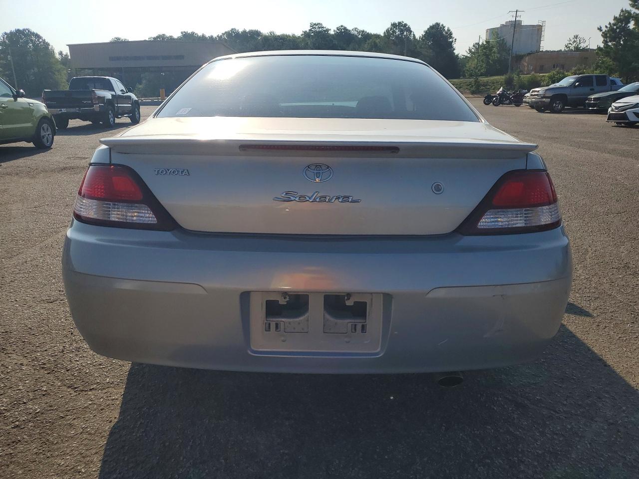 2000 Toyota Camry Solara Sle V6 Silver vin: 2T1CF22P9YC309159