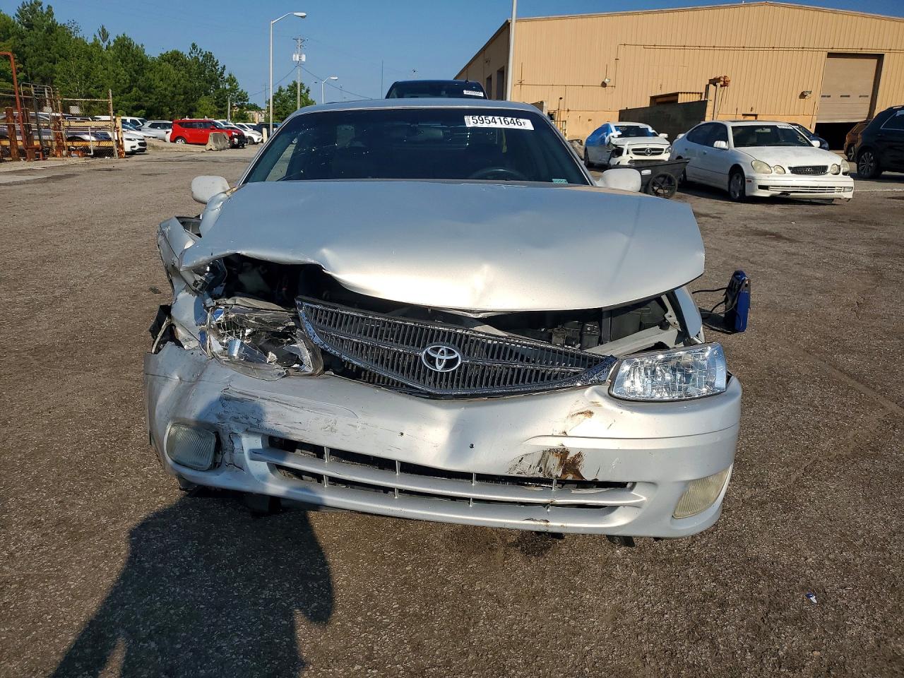 2000 Toyota Camry Solara Sle V6 Silver vin: 2T1CF22P9YC309159