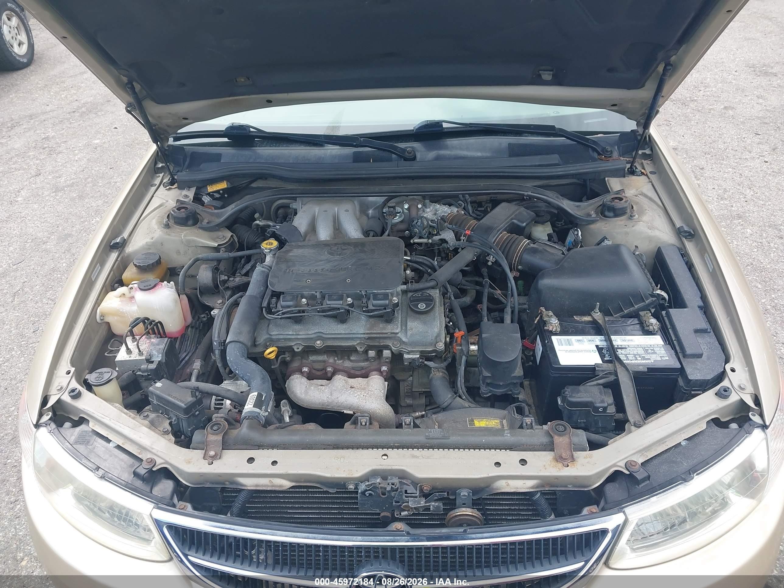 2000 Toyota Camry Solara Sle V6 Gold vin: 2T1CF22P9YC394116