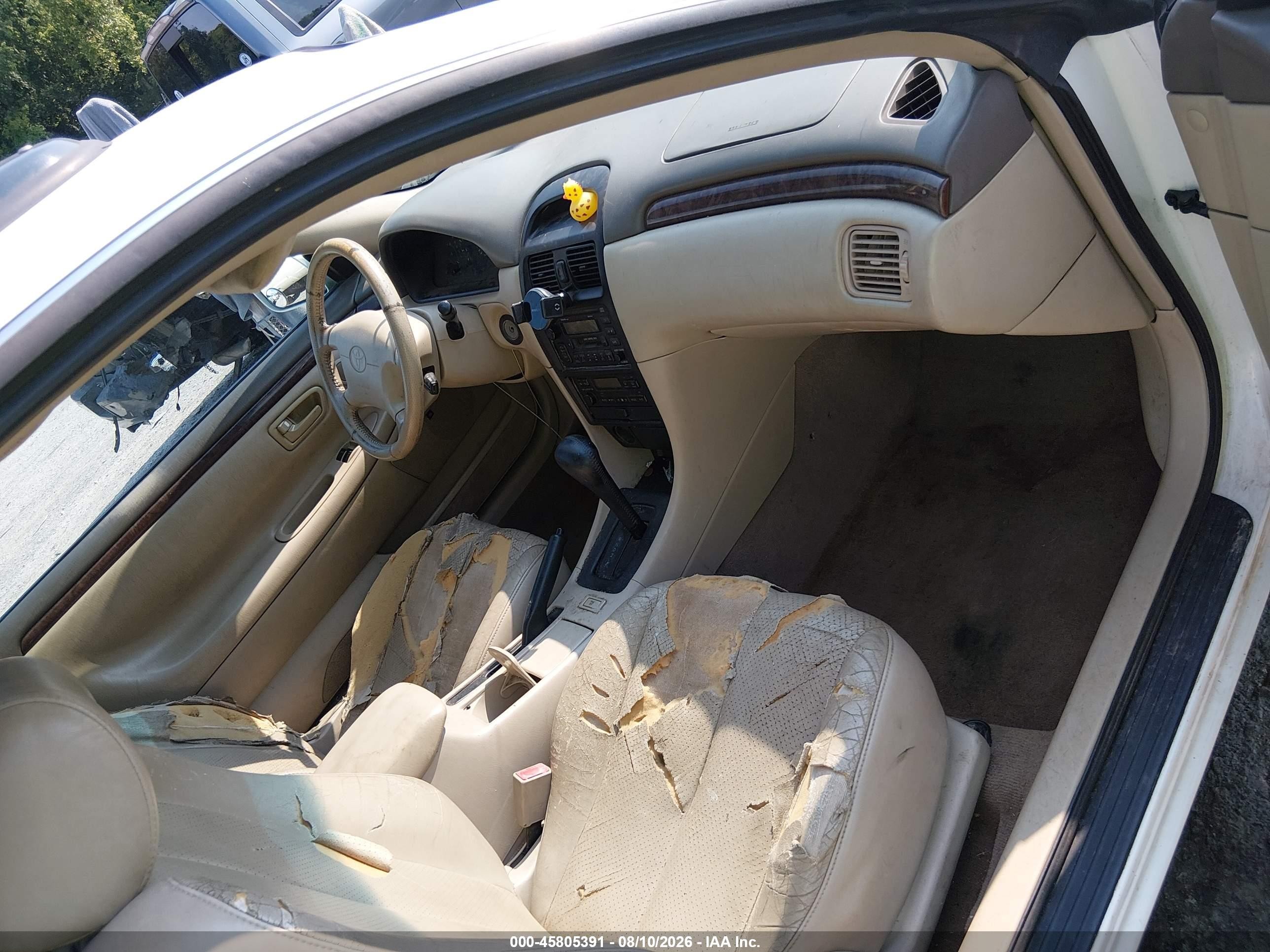 1999 Toyota Camry Solara Sle White vin: 2T1CF22PXXC113908