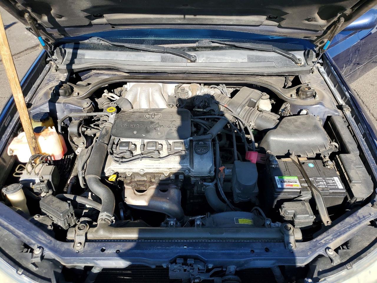 2002 Toyota Camry Solara Sle V6 Blue vin: 2T1CF28P02C554558