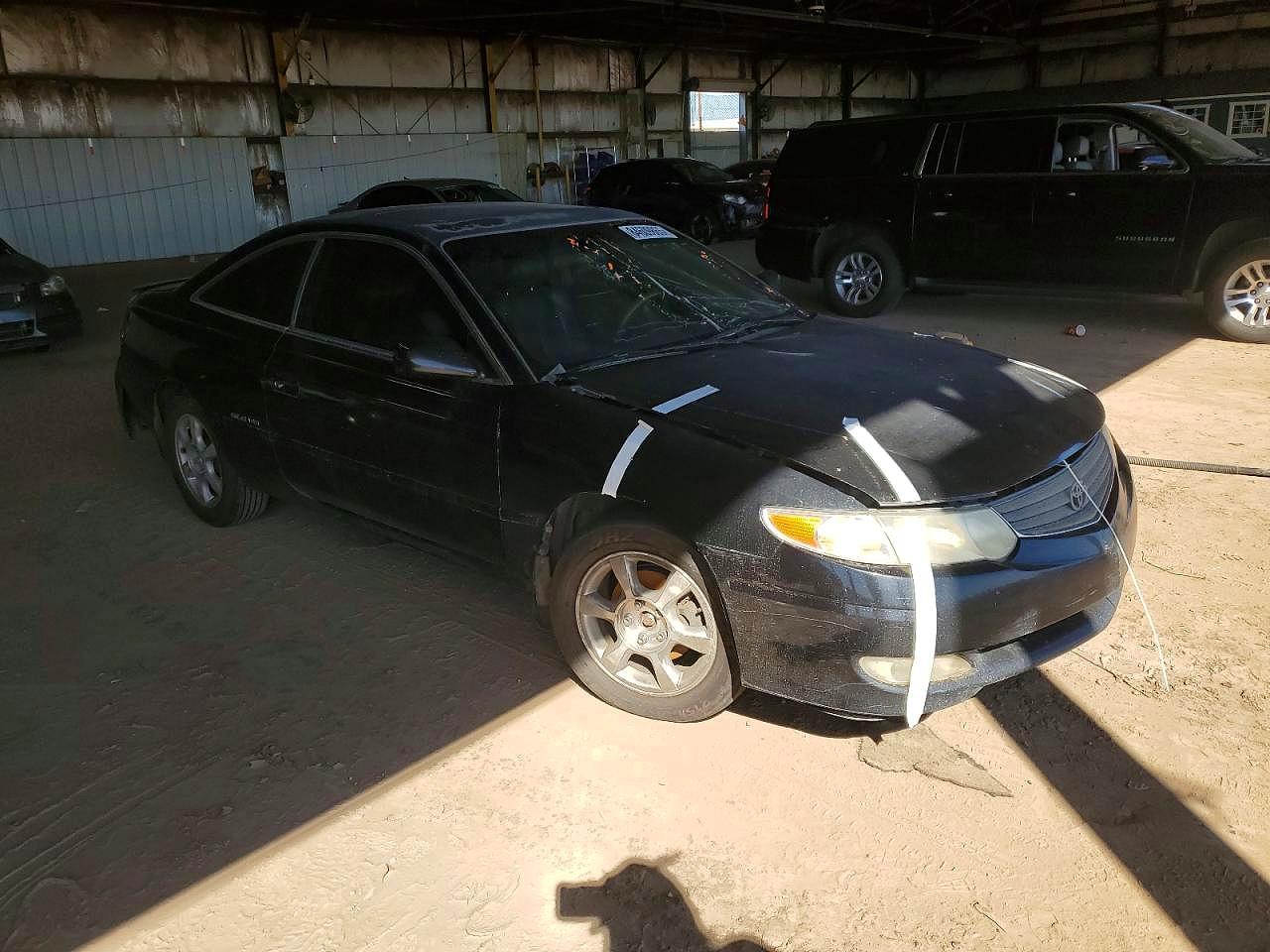 2003 Toyota Camry Solara Sle V6 Black vin: 2T1CF28P13C603915
