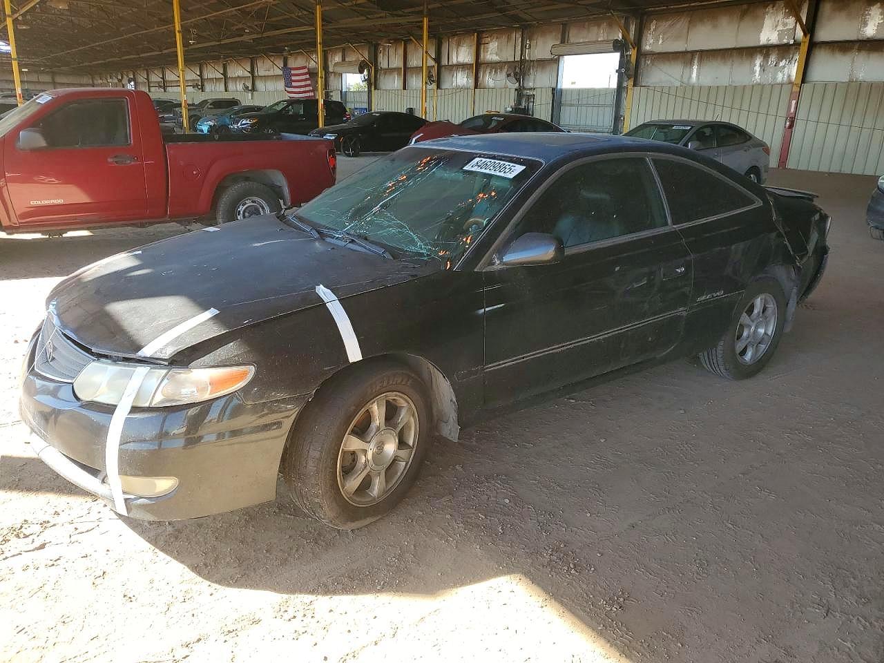 2003 Toyota Camry Solara Sle V6 Black vin: 2T1CF28P13C603915
