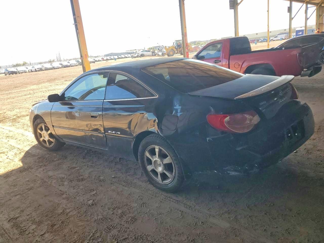 2003 Toyota Camry Solara Sle V6 Black vin: 2T1CF28P13C603915
