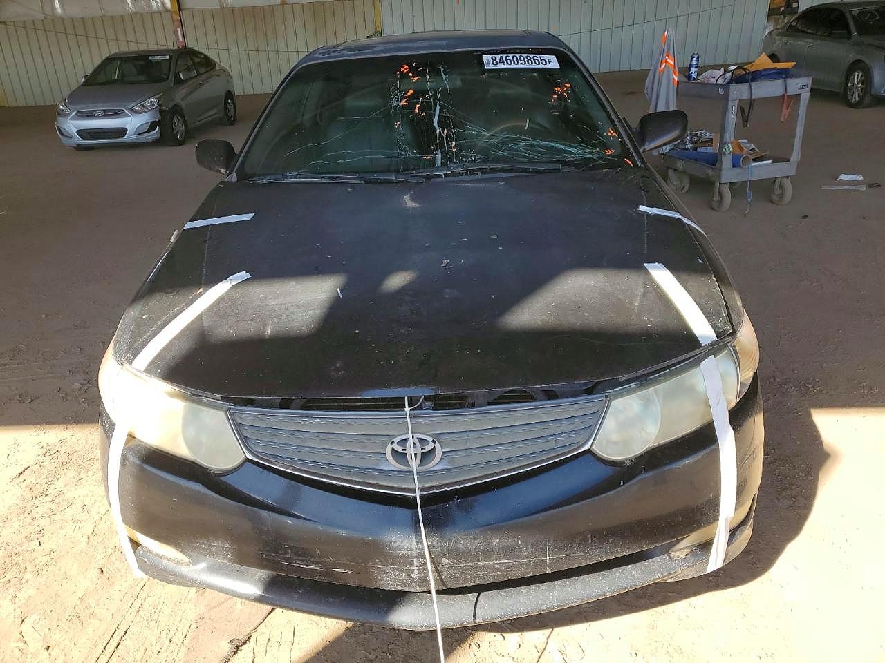 2003 Toyota Camry Solara Sle V6 Black vin: 2T1CF28P13C603915