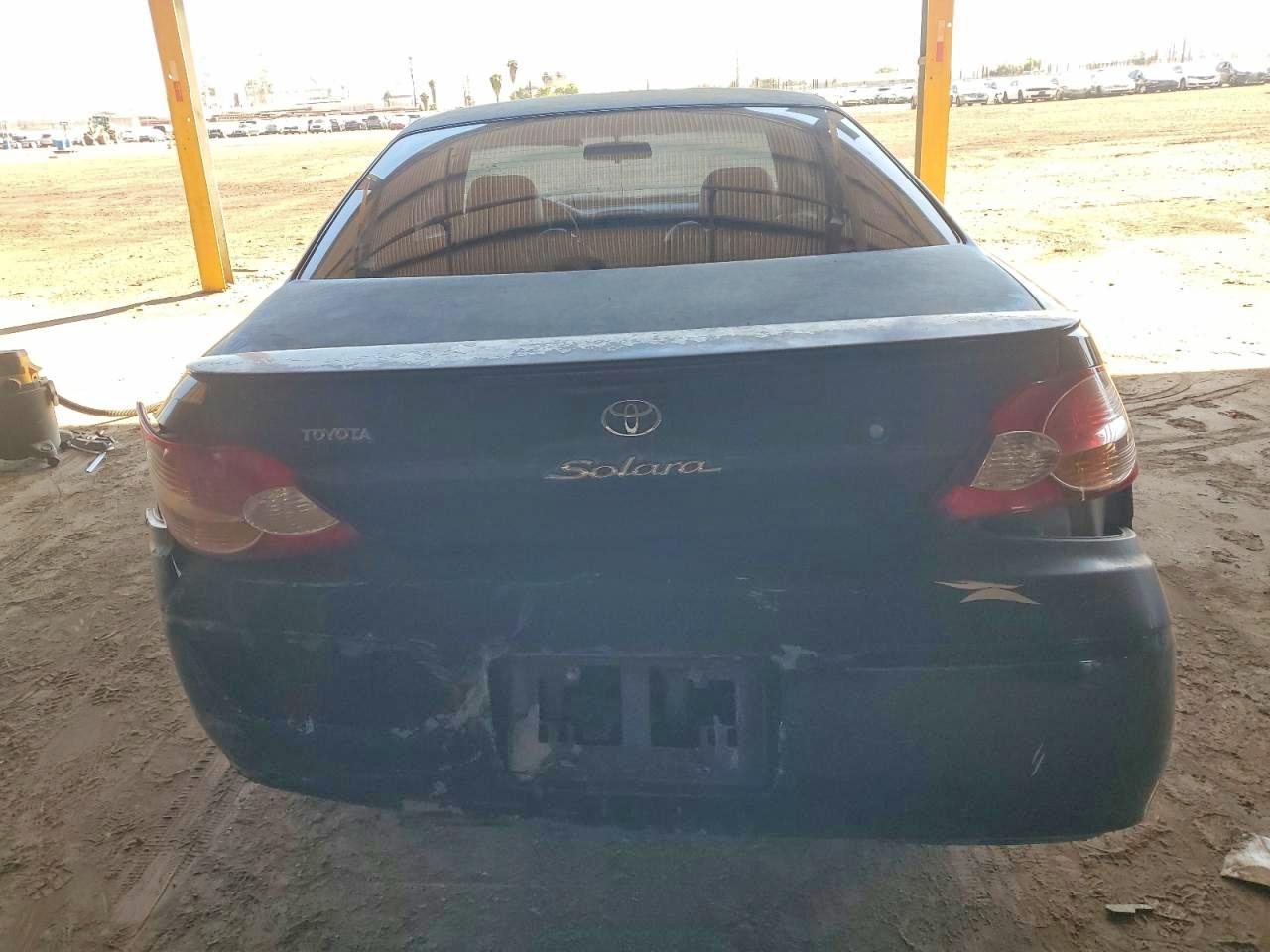 2003 Toyota Camry Solara Sle V6 Black vin: 2T1CF28P13C603915