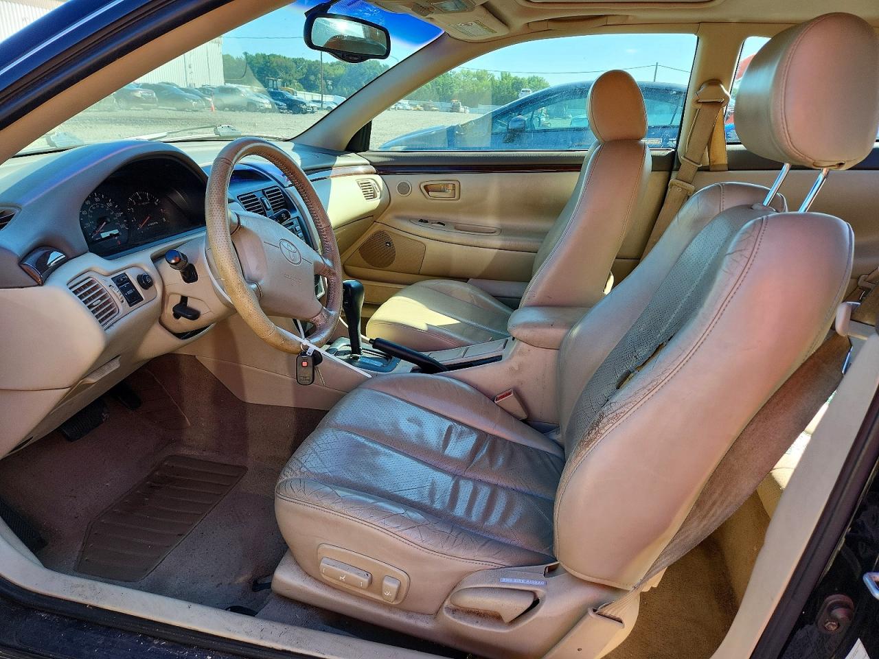 1999 Toyota Camry Solara Sle V6 Black vin: 2T1CF28P1XC242210