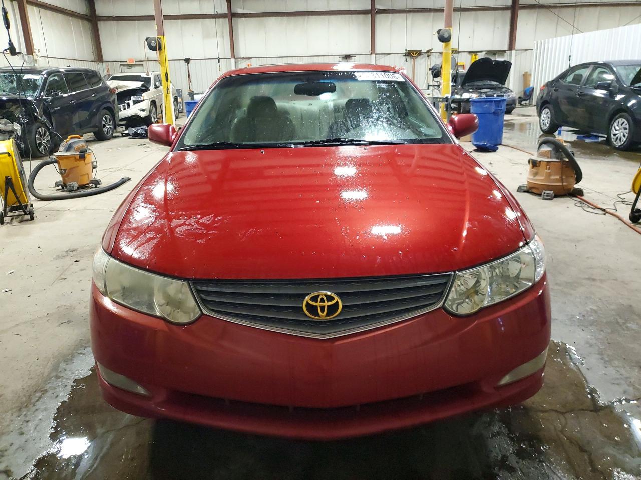2002 Toyota Camry Solara Sle V6 Red vin: 2T1CF28P42C590267