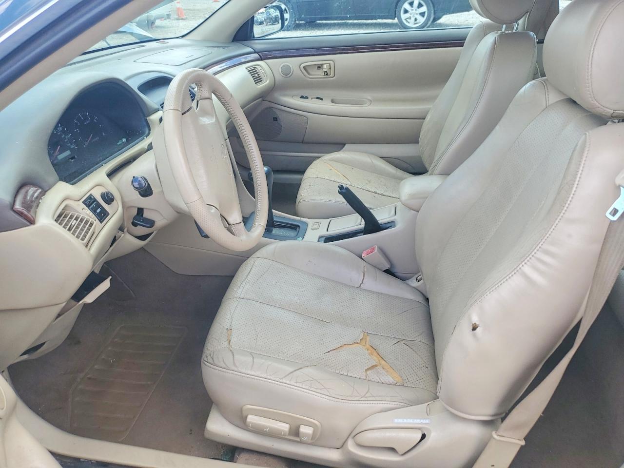1999 Toyota Camry Solara Sle V6 Green vin: 2T1CF28P4XC195819