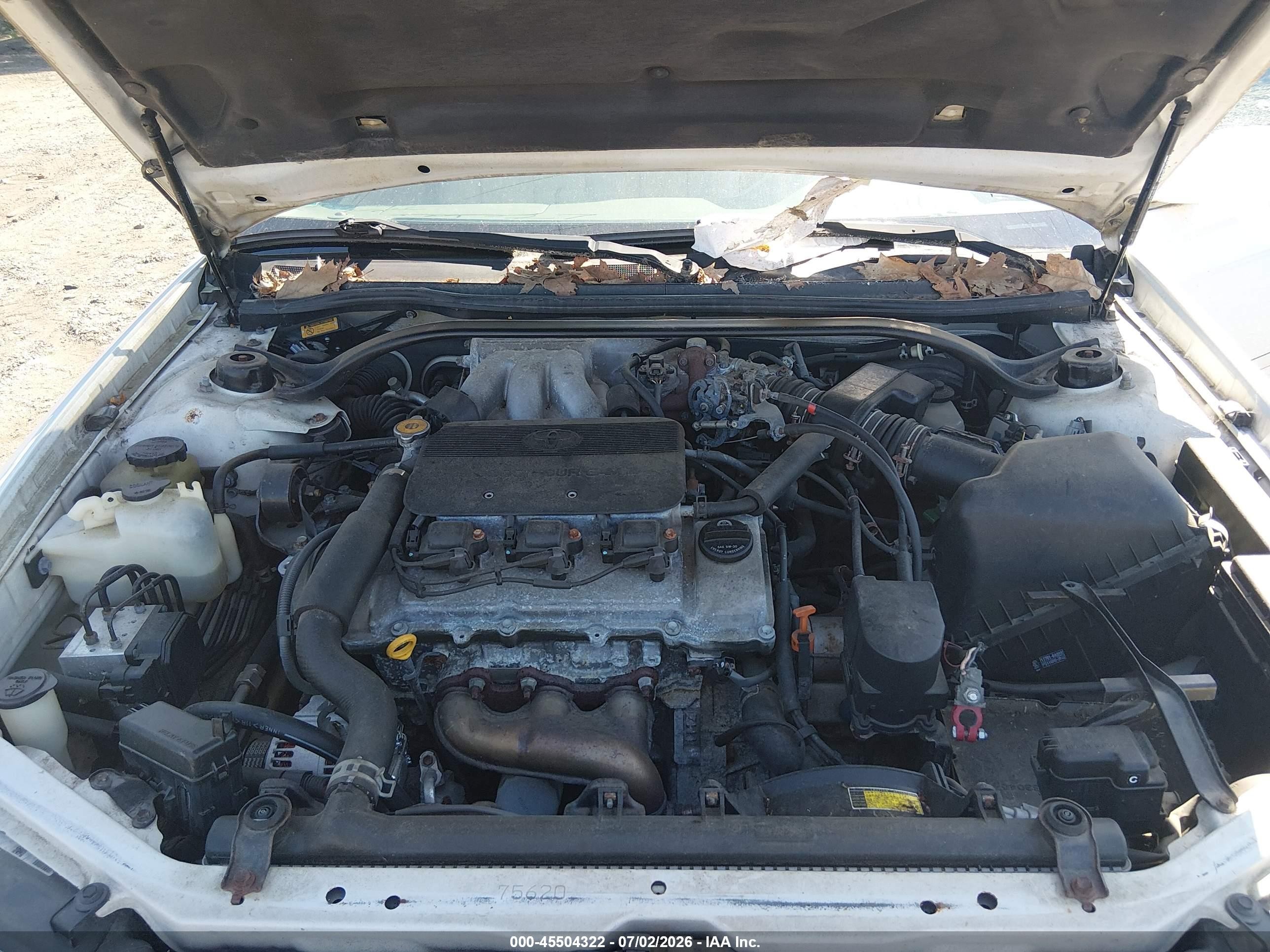 1999 Toyota Camry Solara Sle White vin: 2T1CF28P4XC246168