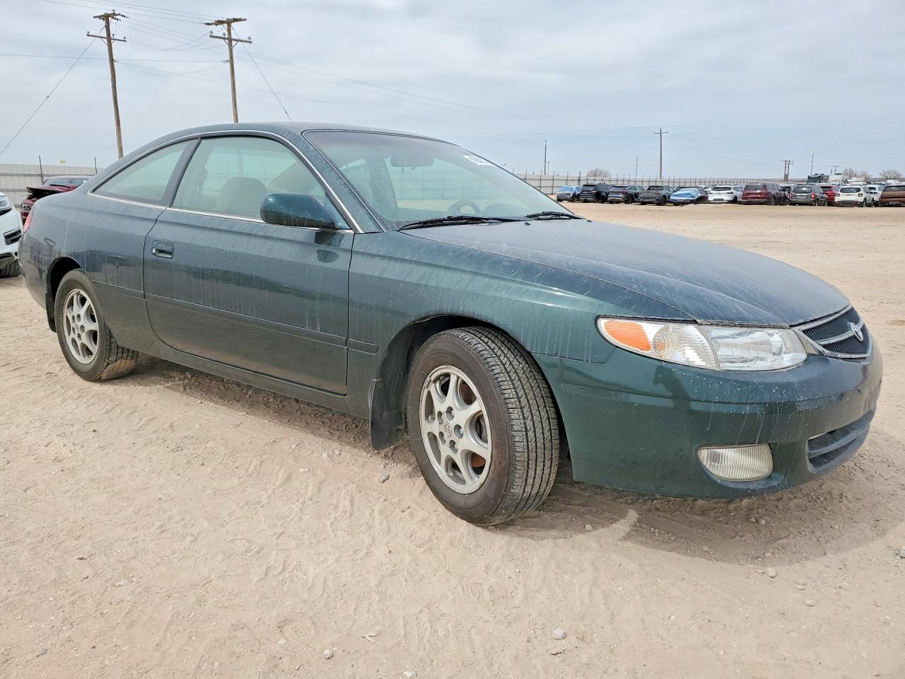 1999 Toyota Camry Solara Se V6 Green vin: 2T1CF28P4XC260362
