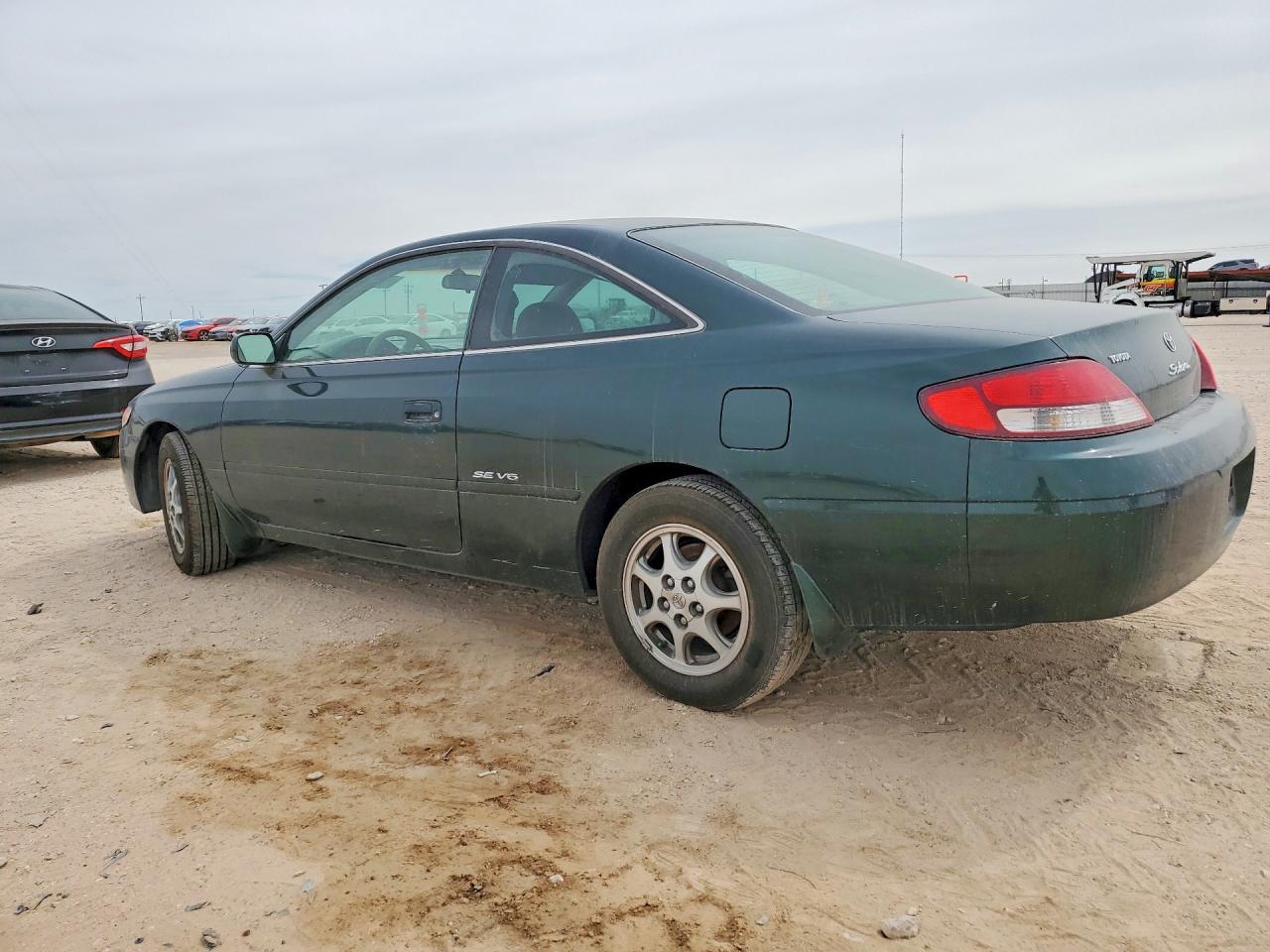 1999 Toyota Camry Solara Se V6 Green vin: 2T1CF28P4XC260362