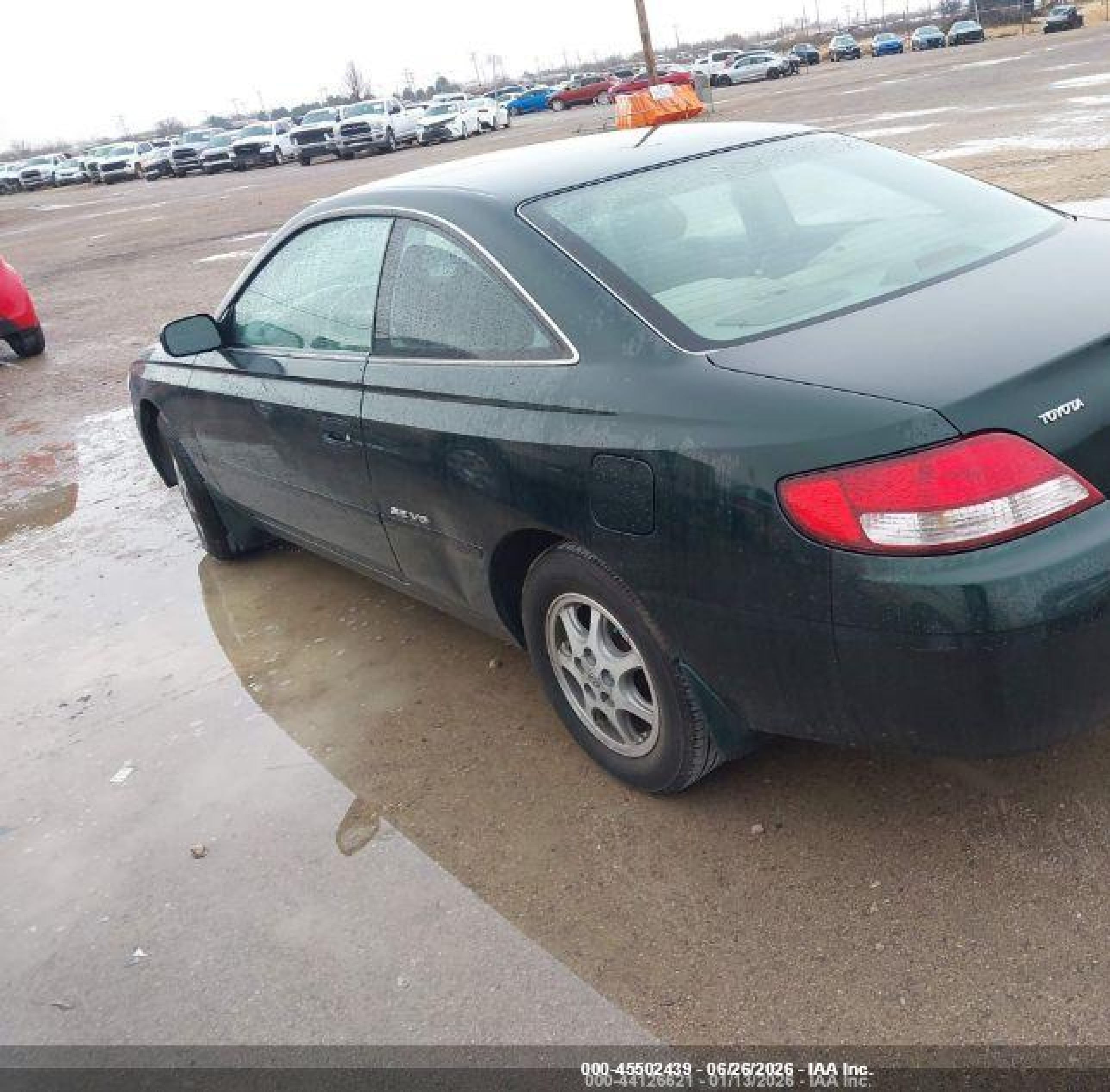 1999 Toyota Camry Solara Se V6 Green vin: 2T1CF28P4XC260362