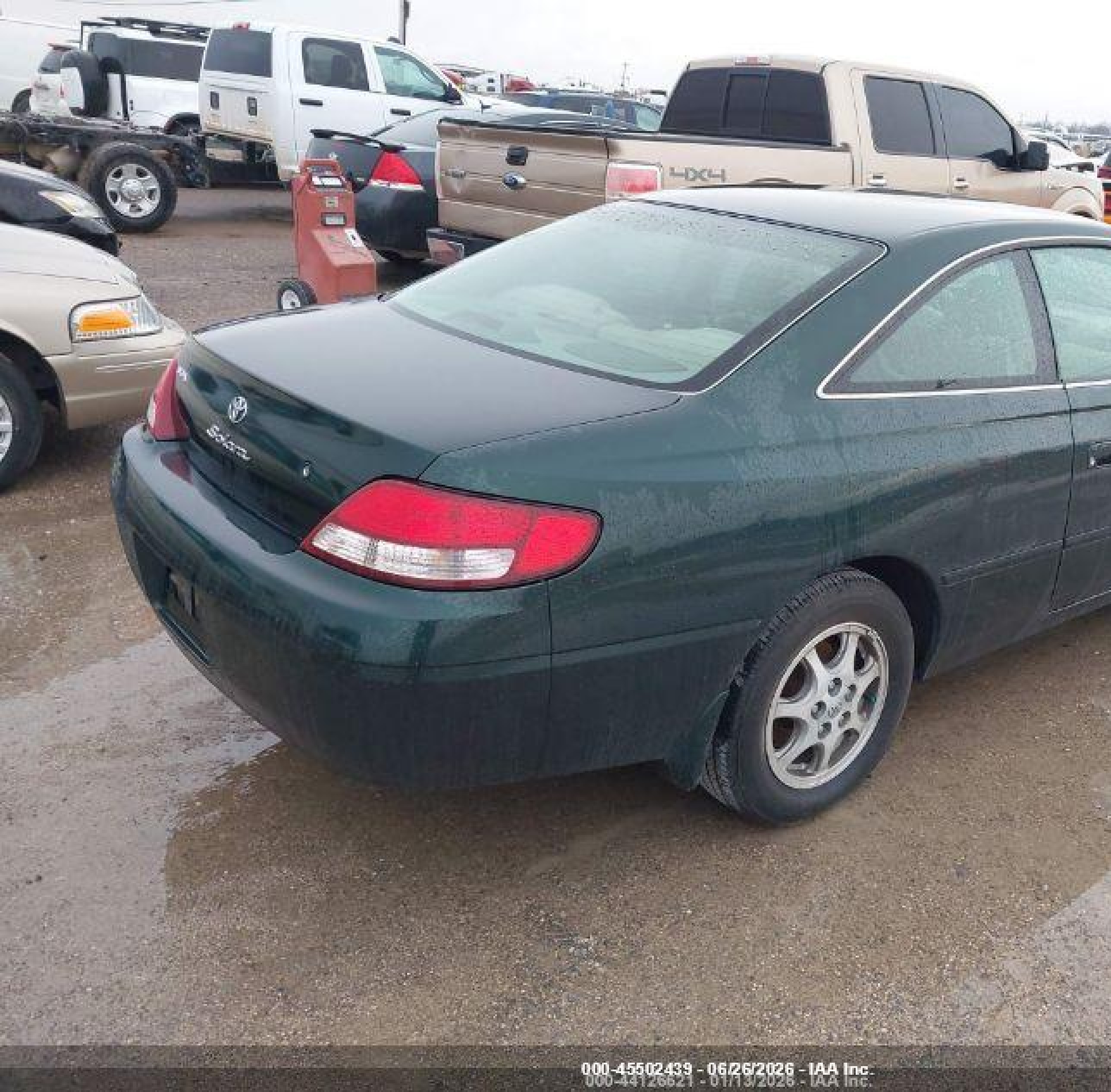 1999 Toyota Camry Solara Se V6 Green vin: 2T1CF28P4XC260362