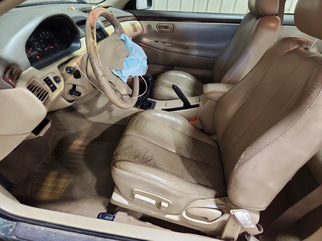 2000 Toyota Camry Solara Se V6 Серый vin: 2T1CF28P4YC388702