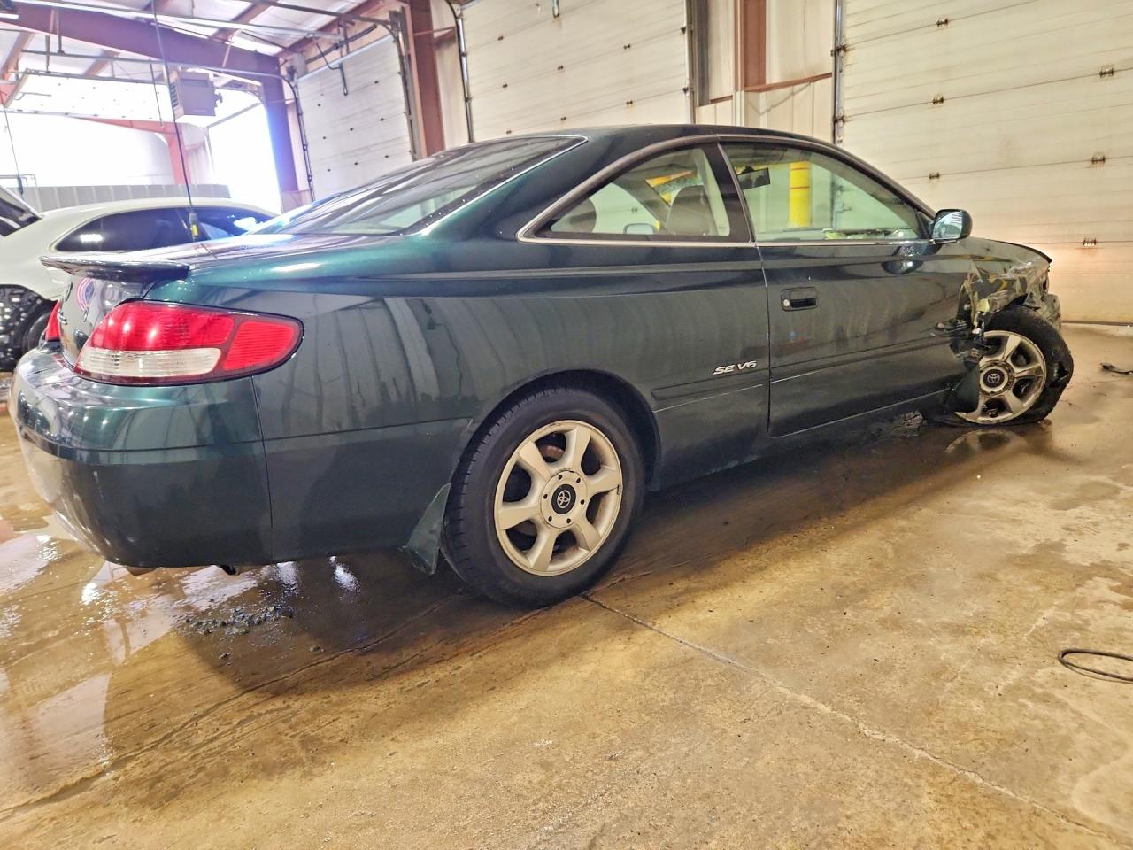 2000 Toyota Camry Solara Se V6 Серый vin: 2T1CF28P4YC388702