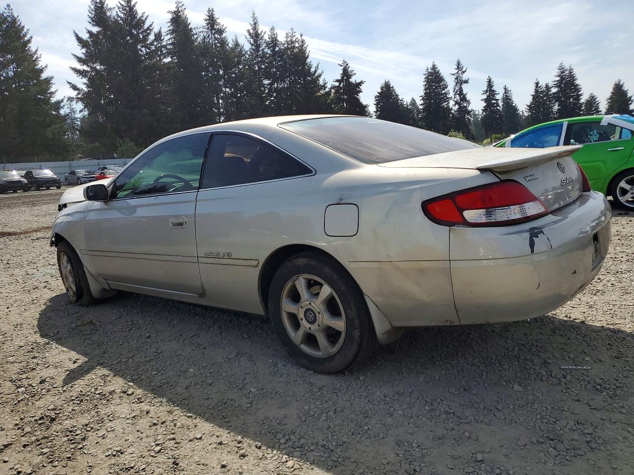 2001 Toyota Camry Solara Sle V6 Silver vin: 2T1CF28P51C481489