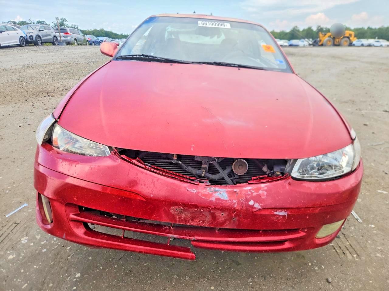 1999 Toyota Camry Solara Sle V6 Burgundy vin: 2T1CF28P6XC164653