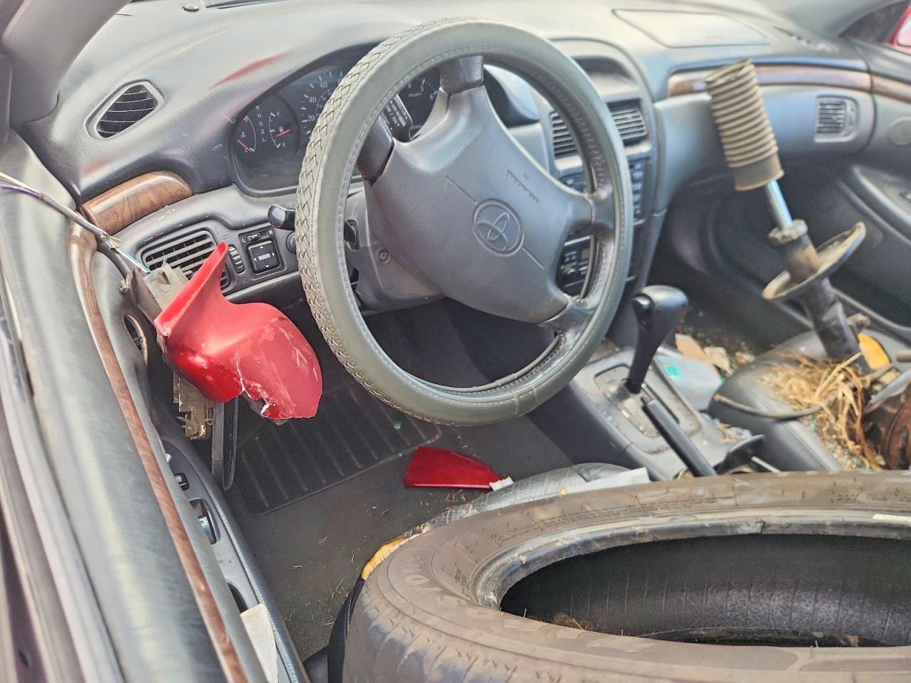 1999 Toyota Camry Solara Sle V6 Burgundy vin: 2T1CF28P6XC164653